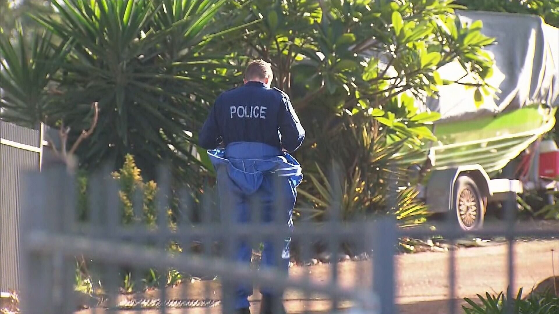Police are at a house in Sydney's west after a woman's body was found.
