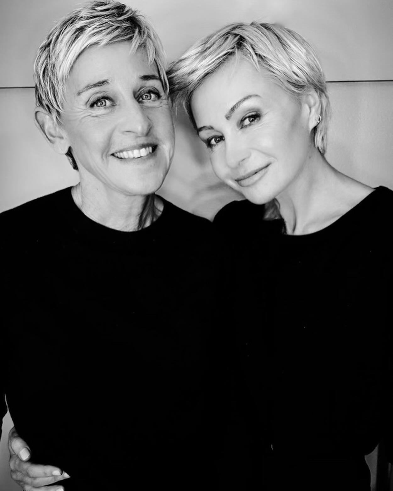 Ellen Degeneres and Portia De Rossi