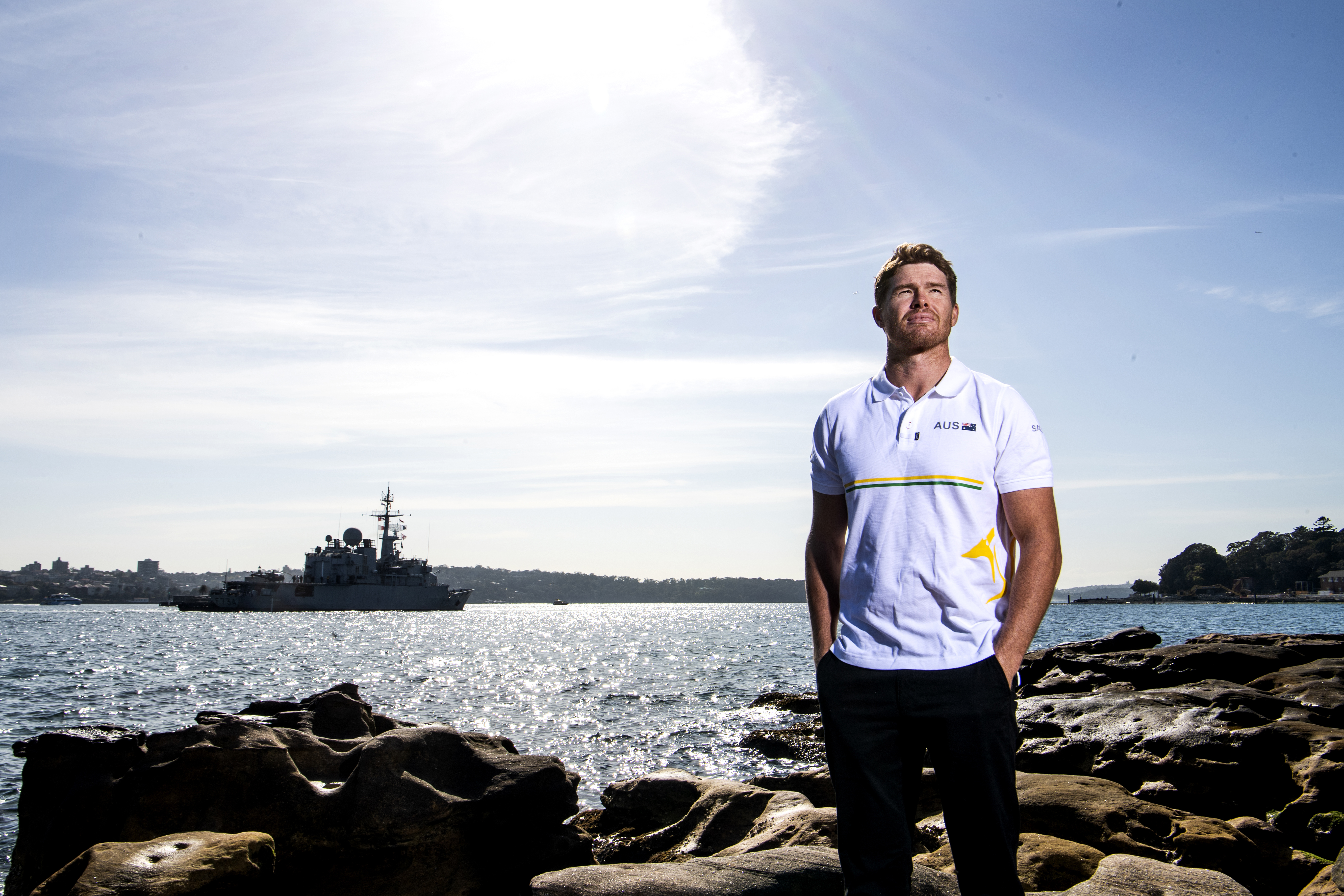 Australia's SailGP helmsman and Olympic gold medallist Tom Slingsby. 