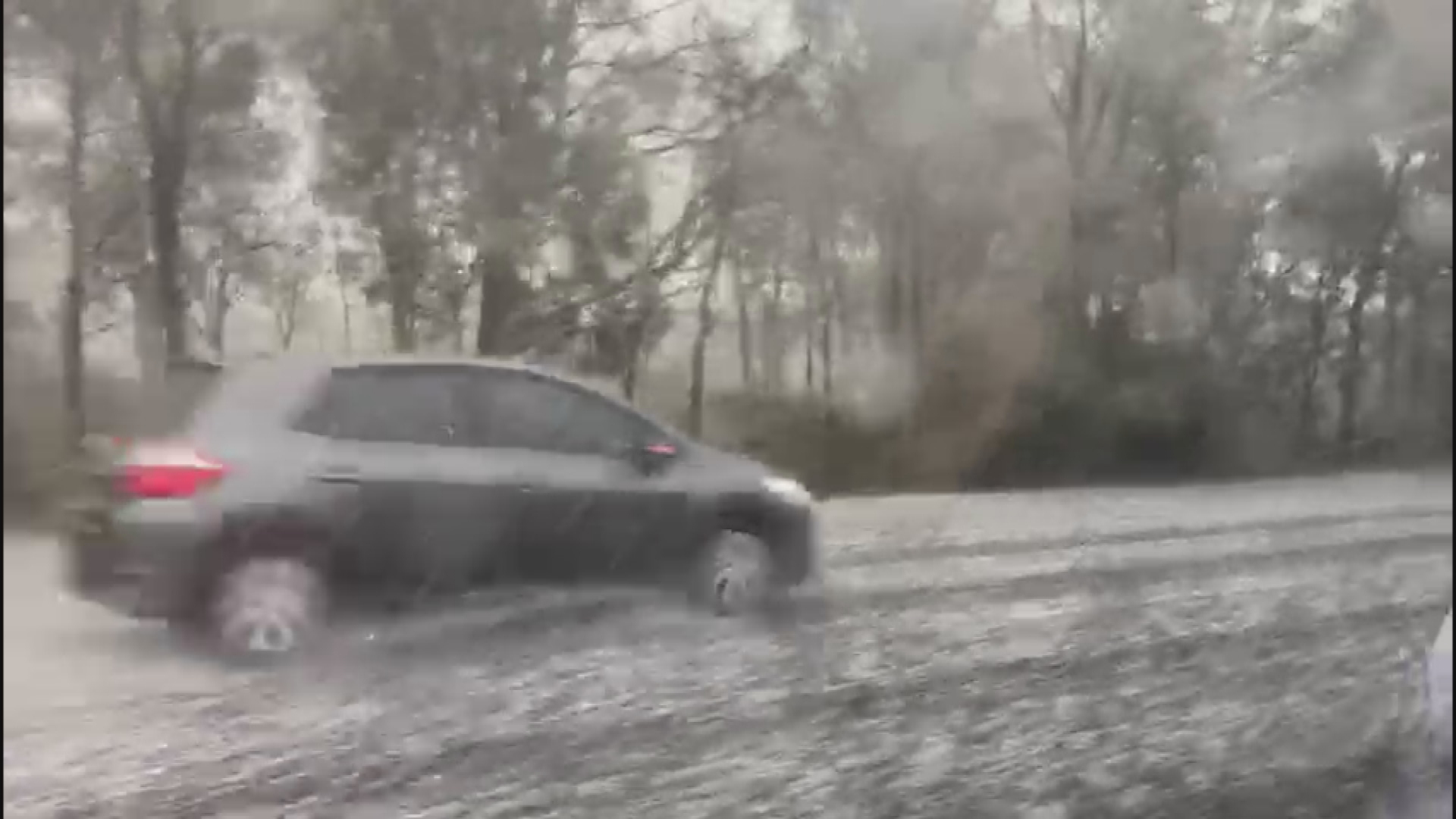 Hail storm wreaks havoc in Sydney's south.