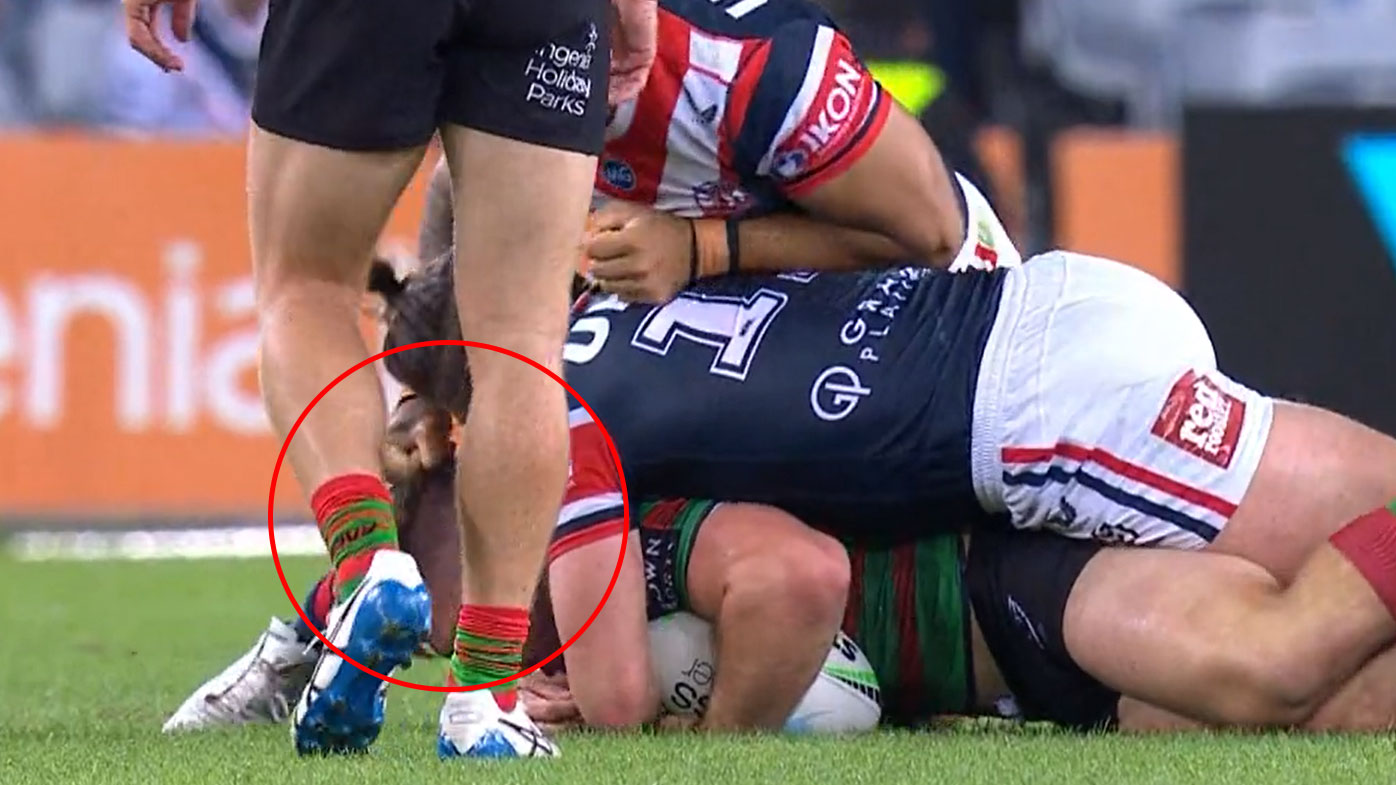 Suluka-Fifita sin binned for apparent punch. (Nine)