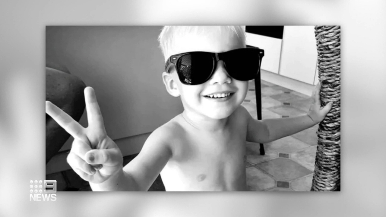 The boy remains at the Queensland Children's Hospital, where he is being treated for a huge gash on his face.