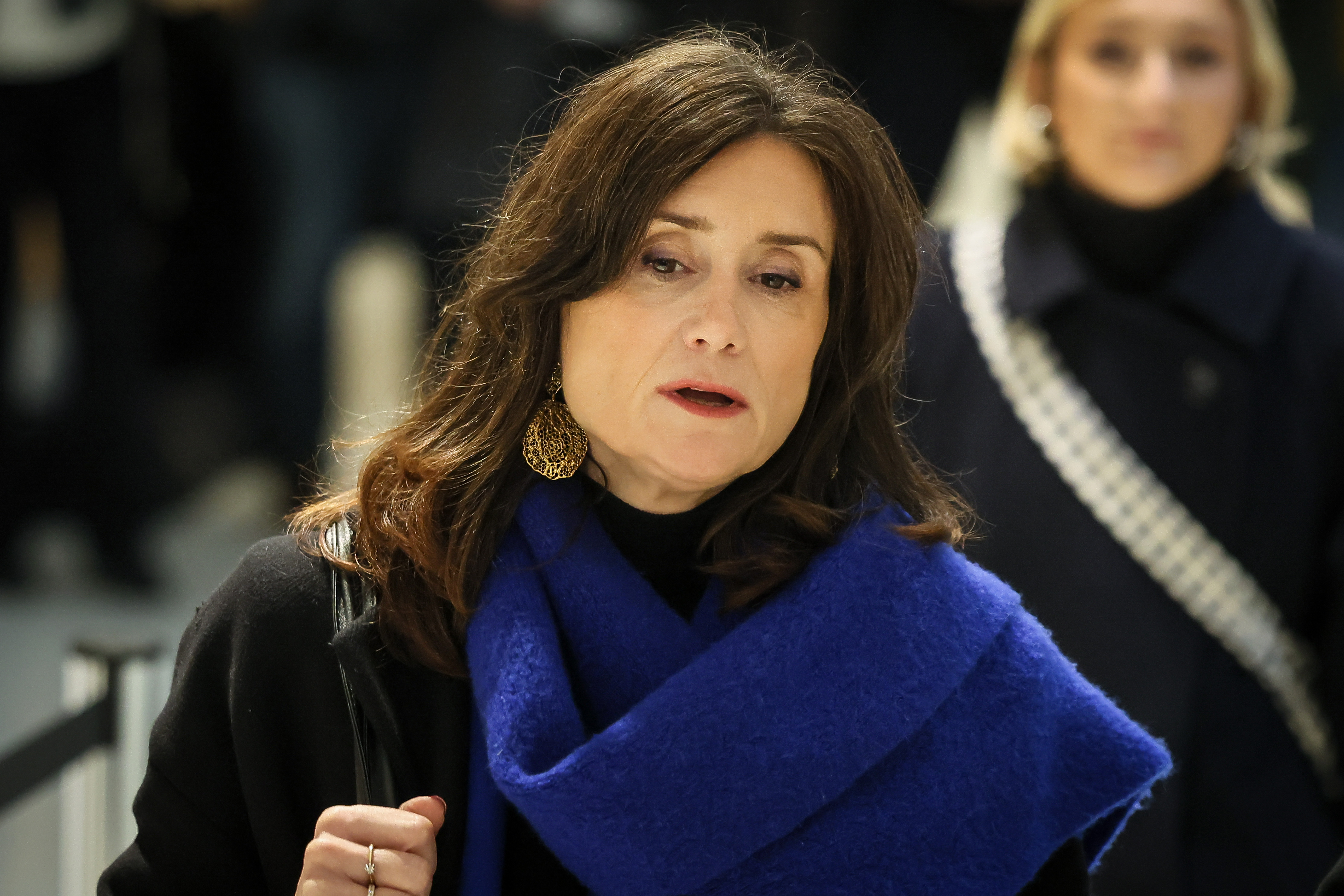 Sandrine Josso said she quickly began feeling unwell after drinking champagne, suffering heart palpitations and uncontrollable shaking.