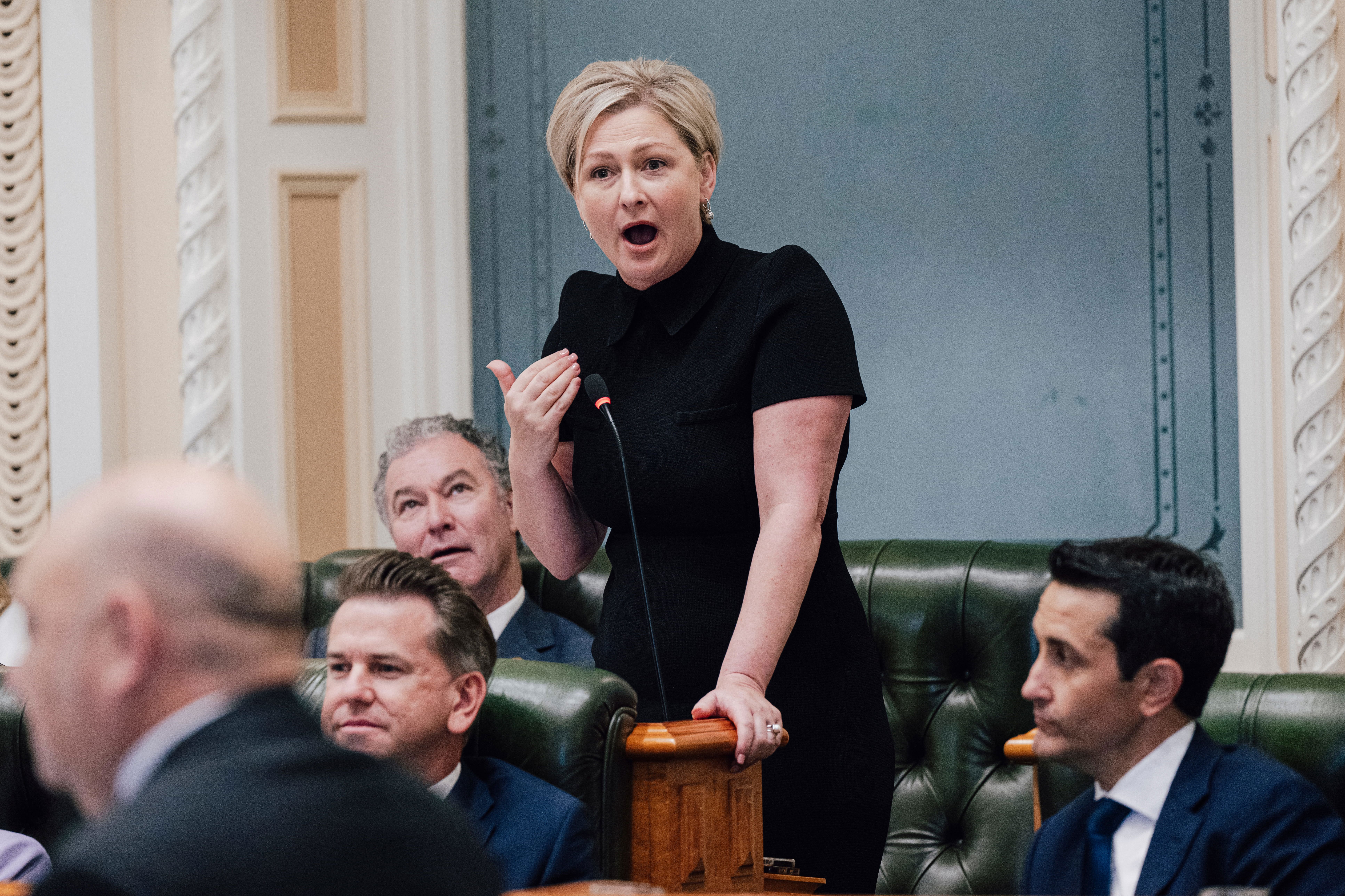 Amanda Camm's Whitsunday's electorate has been heavily impacted by the recent weather events in Queensland. The minister in charge of community recovery is currently on holiday whilst large parts of the state are flooding.