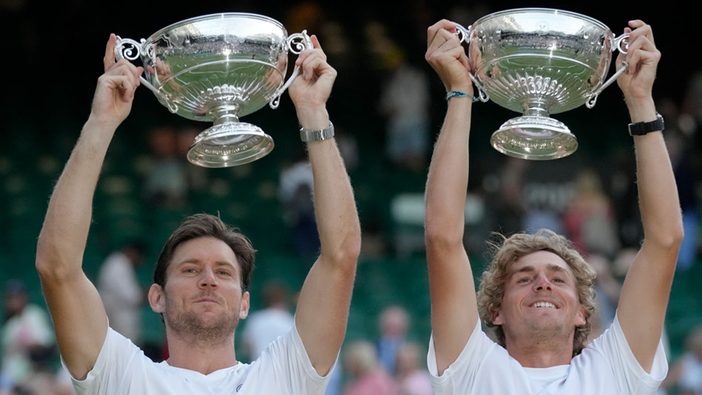 Wimbledon 2022 Matt Ebden, Max Purcell win men's doubles at Wimbledon