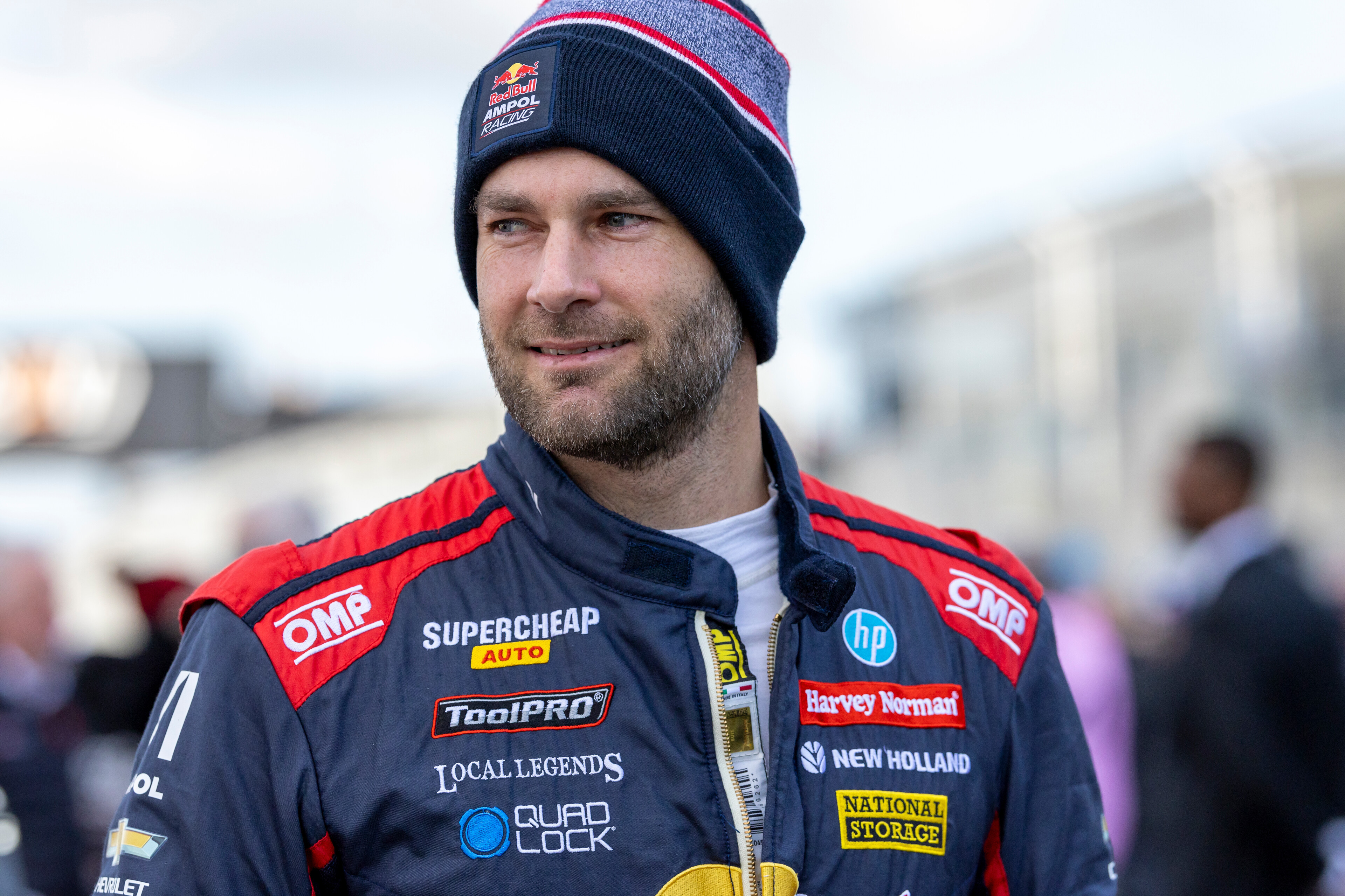 Shane van Gisbergen races for Triple Eight Race Engineering in Supercars. 