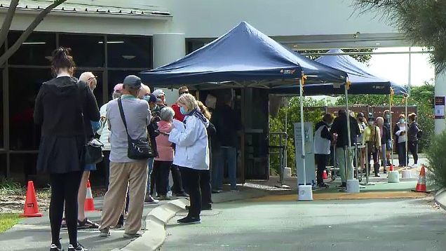 COVID Queensland. Long testing lines are now commonplace across Queensland with many wanting to ensure the lockdown ends.