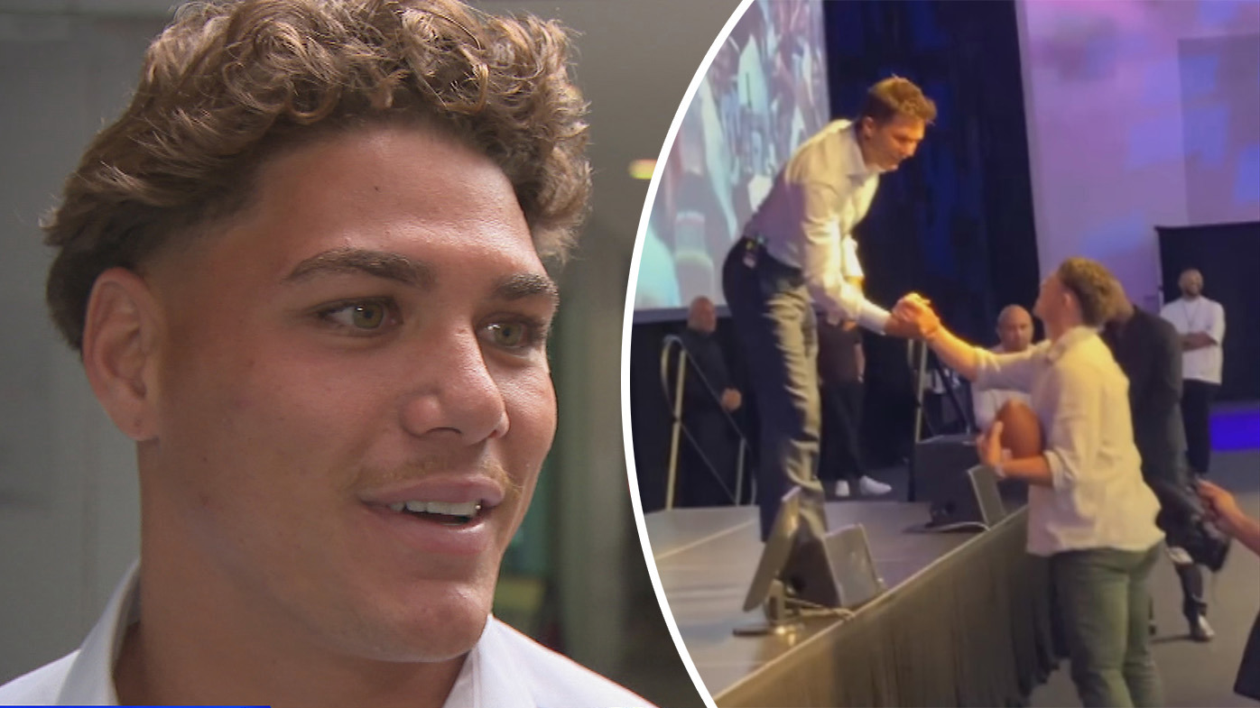 NRL Las Vegas news 2024 Reece Walsh relying on newfound fame with Tom Brady in lastditch