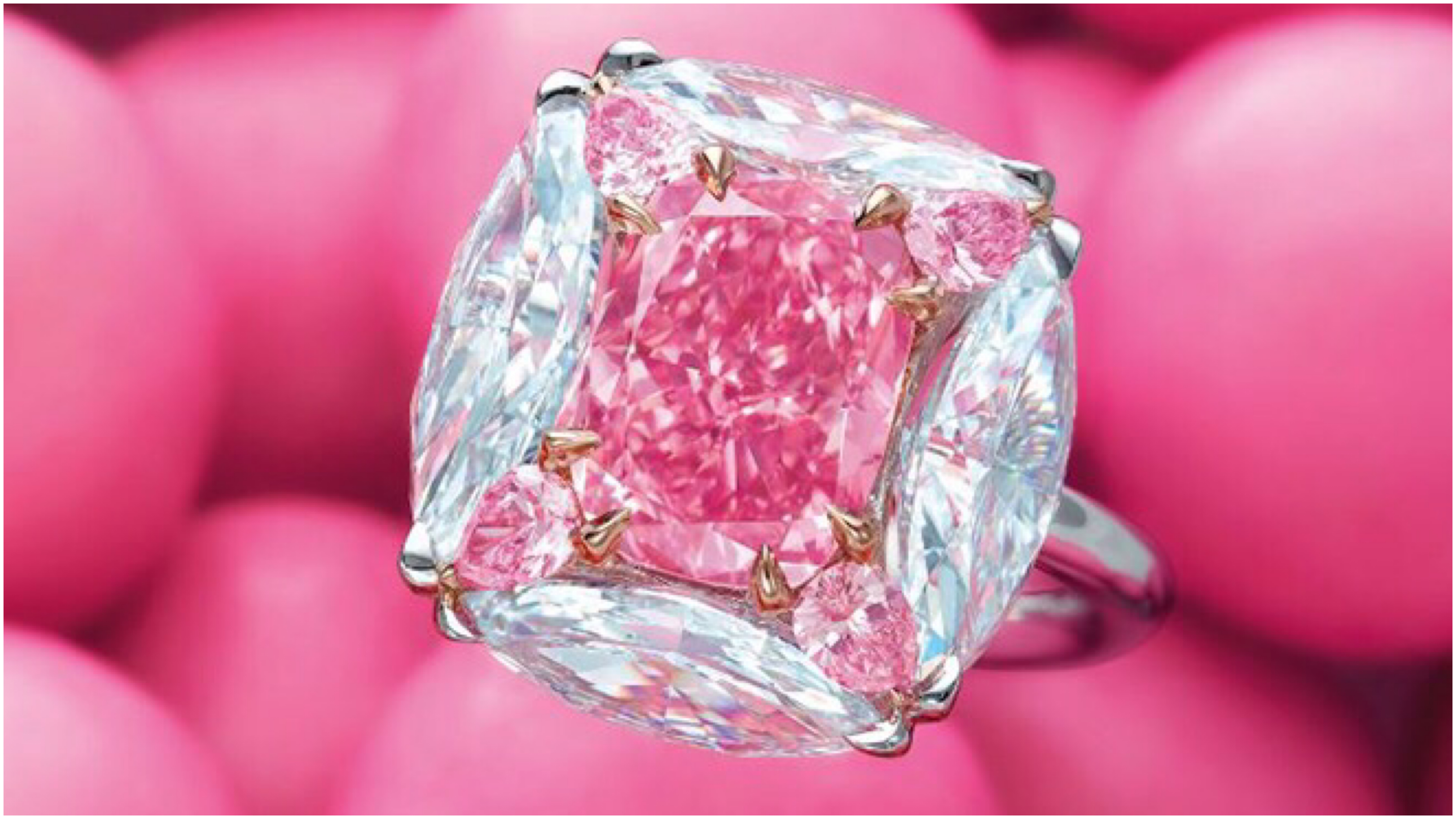Known for its bubblegum pink appearance, the ‘Strongest Pink’ gem was one of the premier lots sold during the Magnificent Jewels event held regularly by the famed auction house.