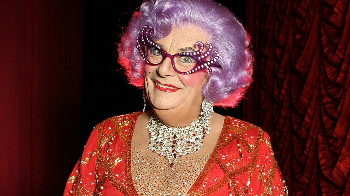 Dame Edna Everage's appearance at the 1993 Australian Grand Prix celebrity race was a week Neil Crompton won't forget.