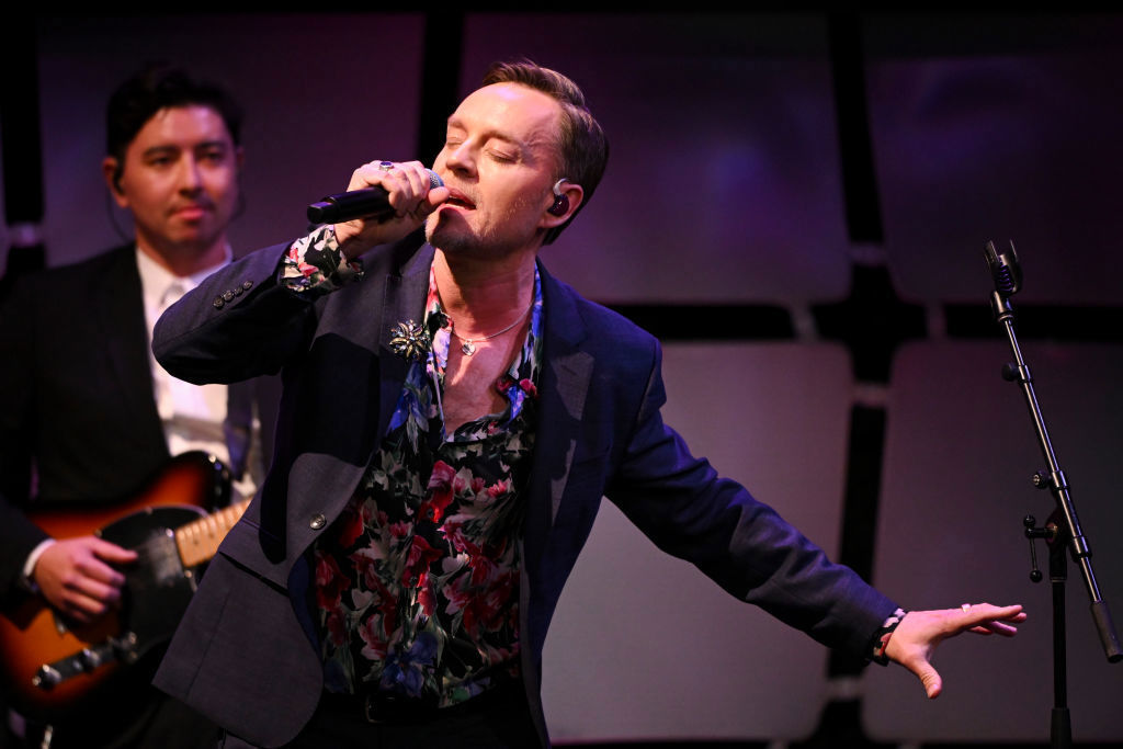 Darren Hayes at the 22nd Annual G'Day USA Arts Gala held at Skirball Cultural Center on February 21, 2025 in Los Angeles, California. (Photo by Michael Buckner/Variety via Getty Images)