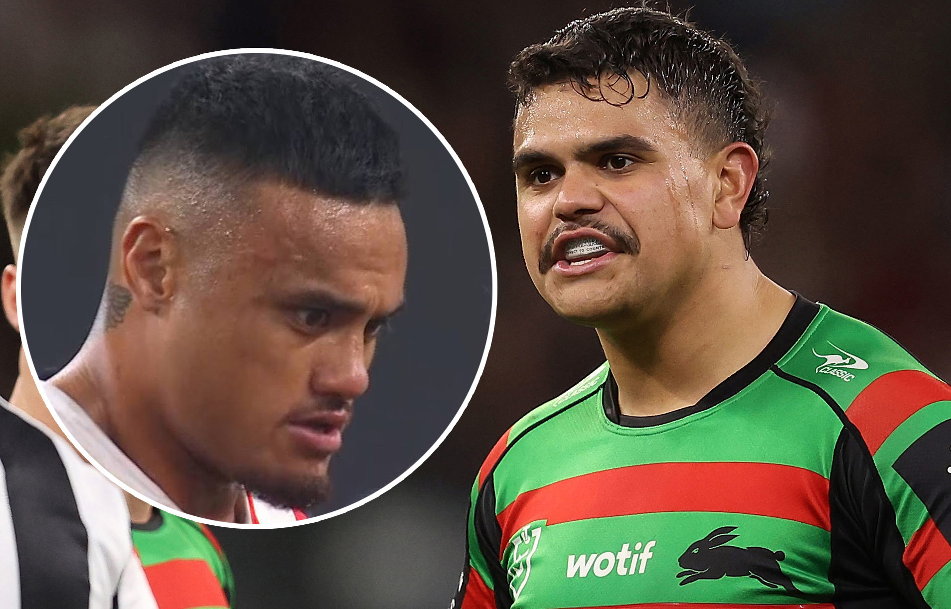 Spencer Leniu should be banned for half the season, says Latrell Mitchell.