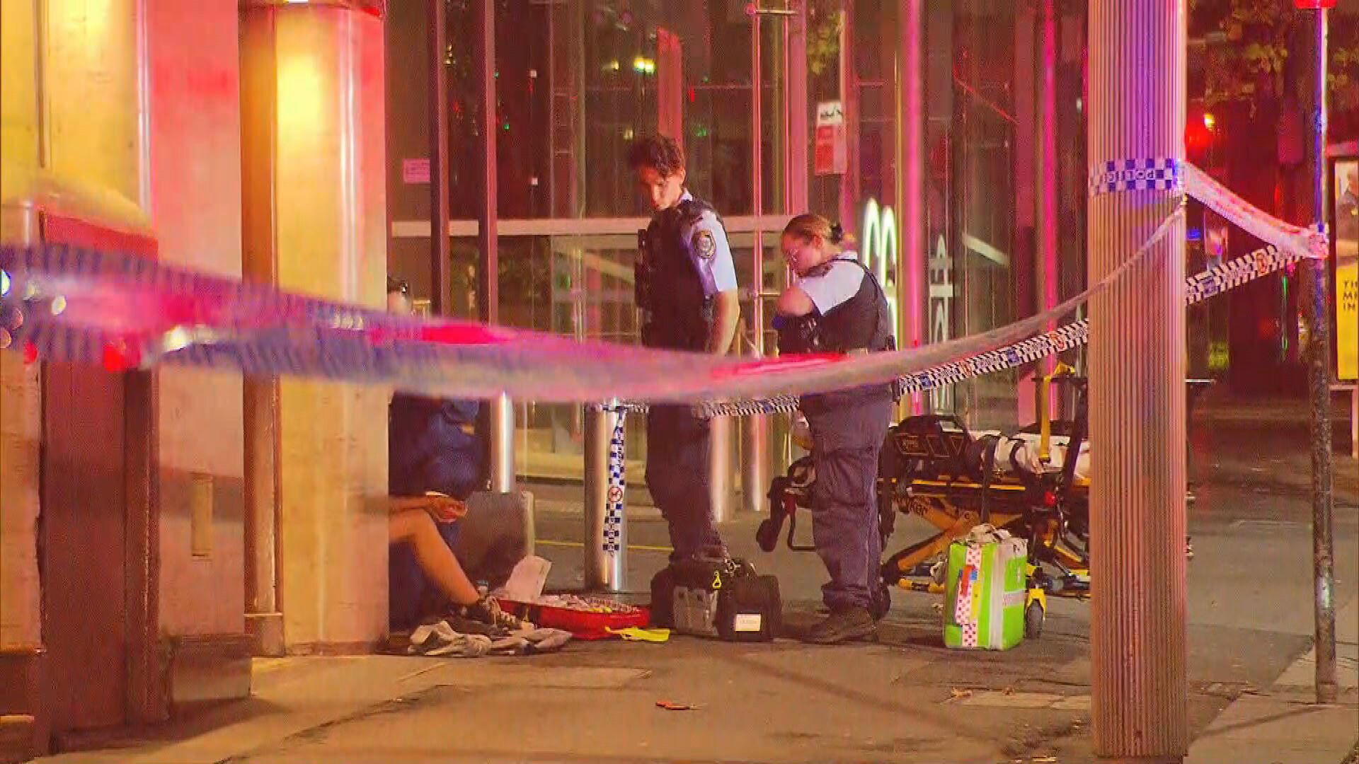 Three in hospital after police operation in Sydney CBD