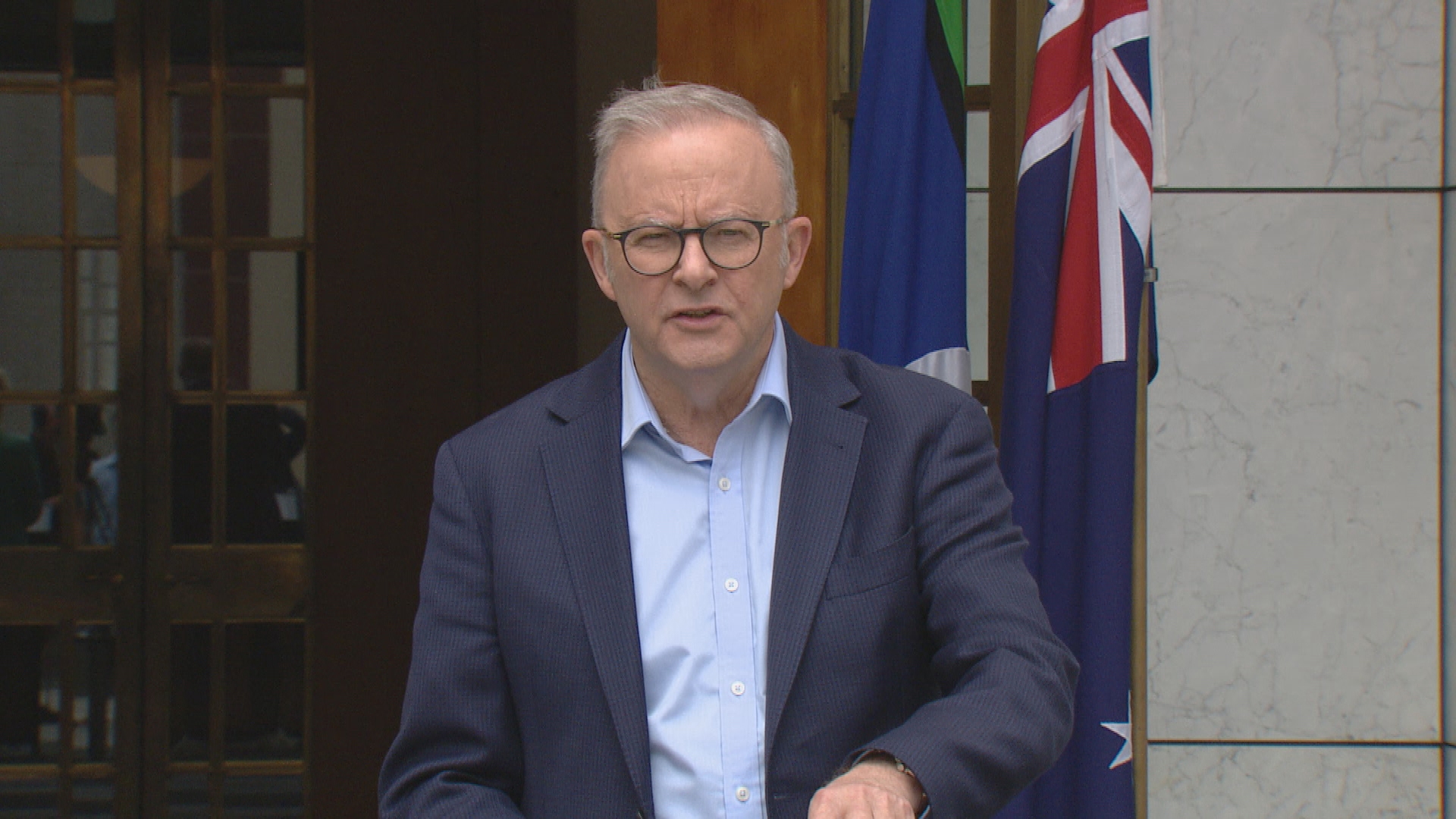 Prime Minister Anthony Albanese has split Labor's proposed package of hate and gun laws.