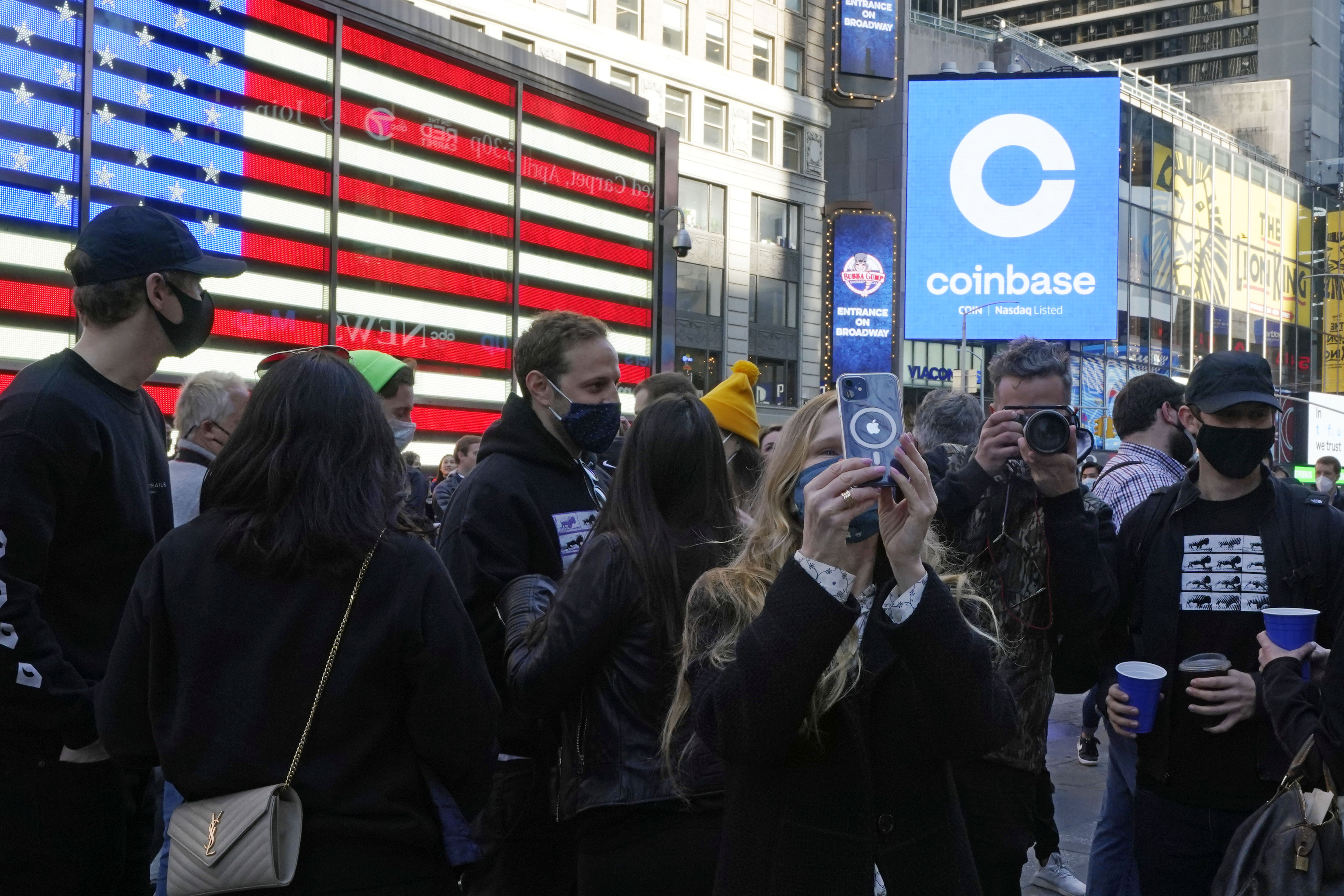 Coinbase IPO: Cryptocurrency marketplace soars in market debut, valued near  US$100 billion