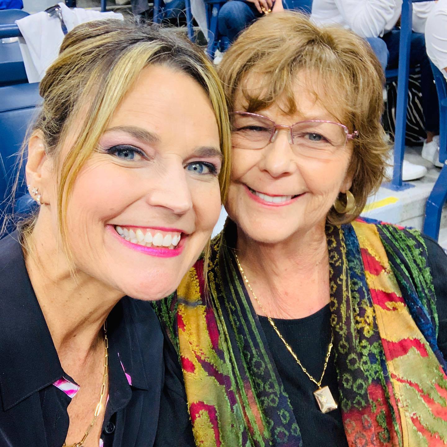 US Today Show host Savannah Guthrie and her mum, Nancy Guthrie 