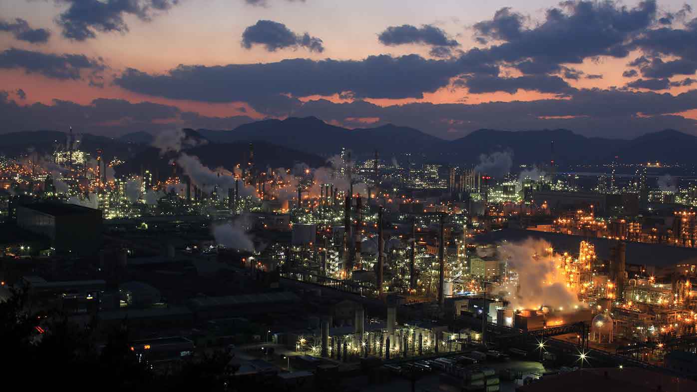 Much of Australia's petrol is bought in refined form from South Korea.