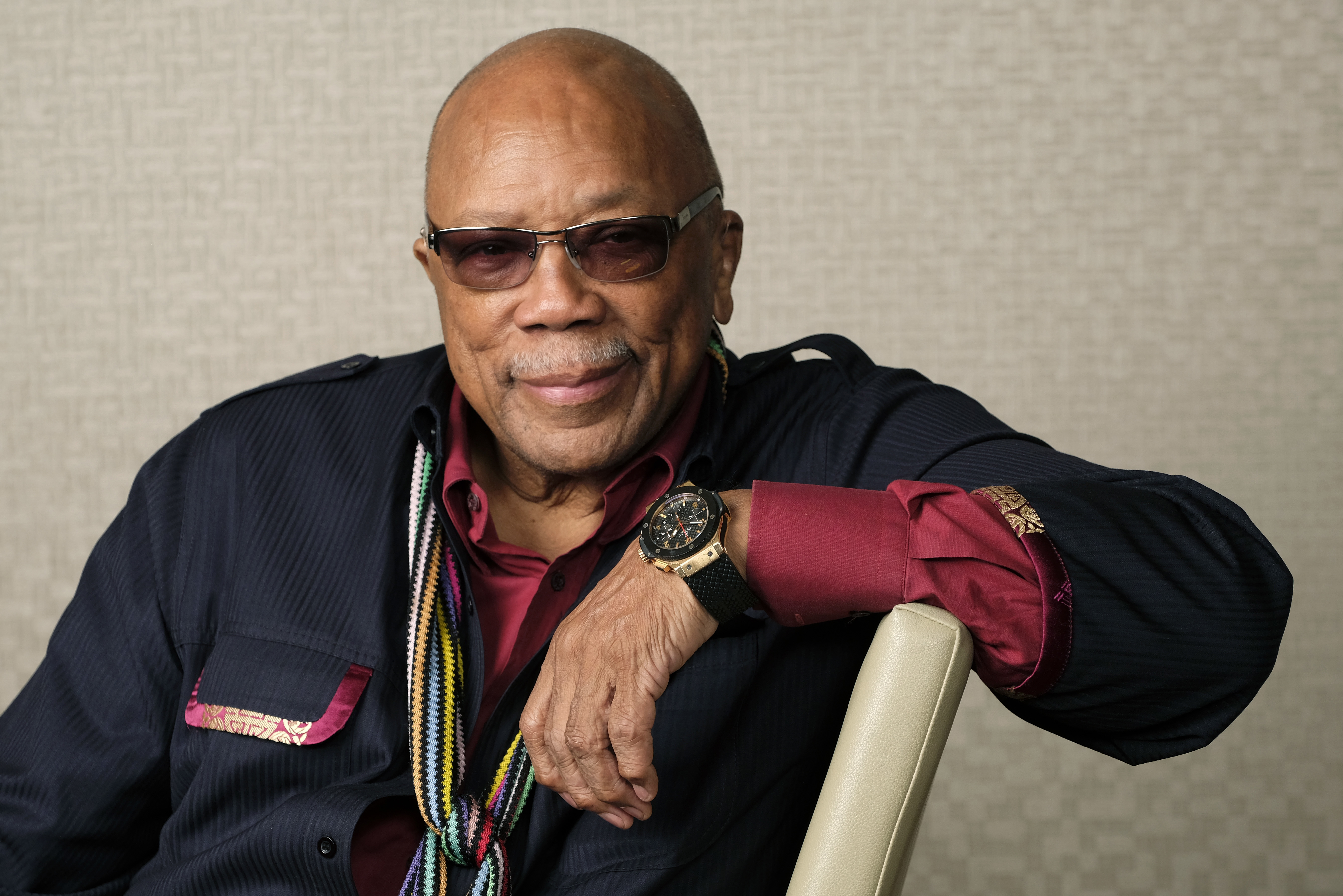 Productor musical Quincy Jones 