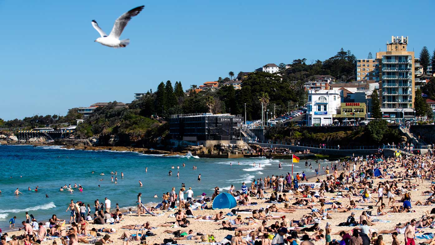 Coogee Beach in Sydney's Eastern Suburbs.