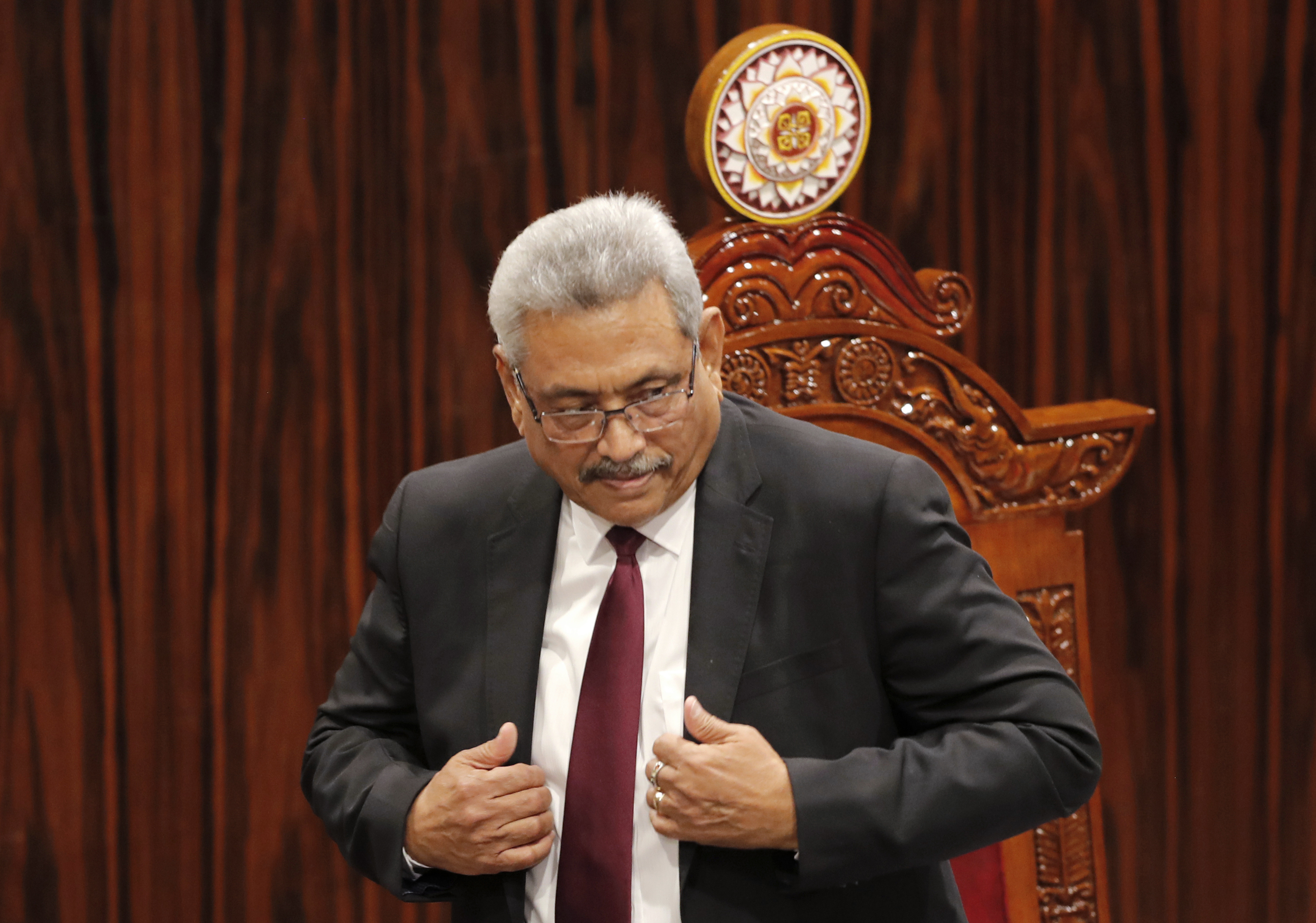 Sri Lankan President Gotabaya Rajapaksa.