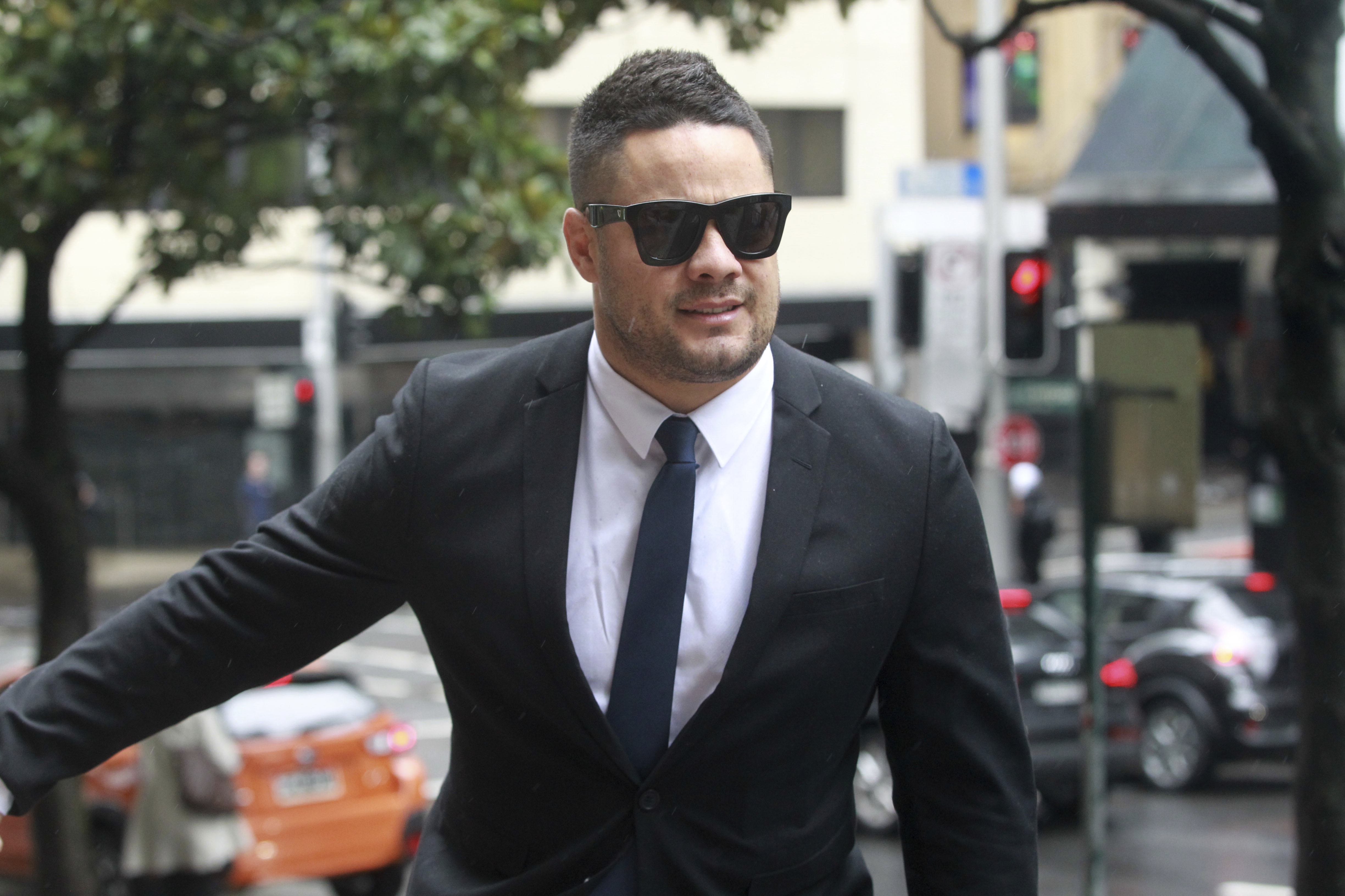 Jarryd Hayne has been found guilty of sexual assault.
