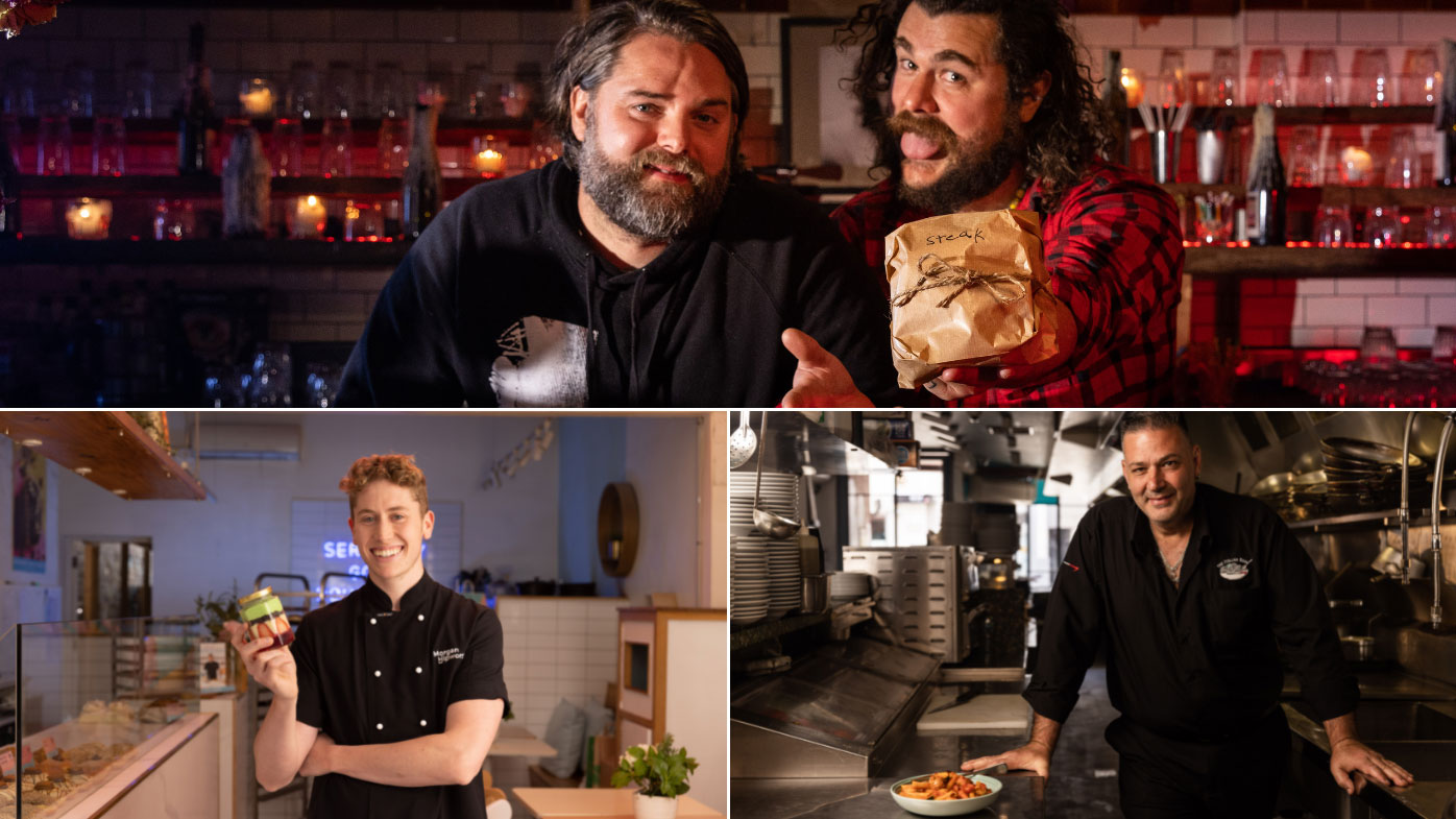 The brains behind the dishes, Bistro Morgan (bottom left) Mary's (above) The Italian Bowl (bottom right).