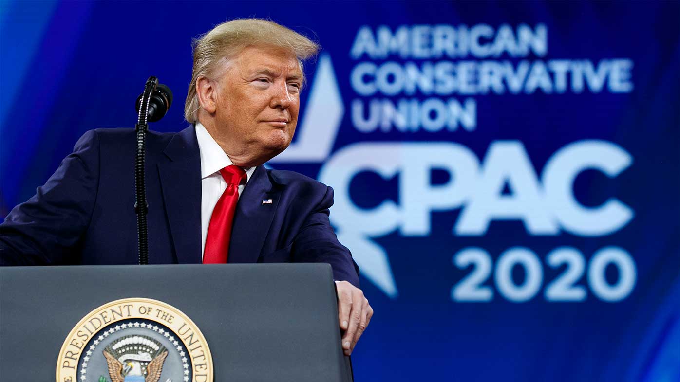 Donald Trump is set to appear at CPAC over the weekend.