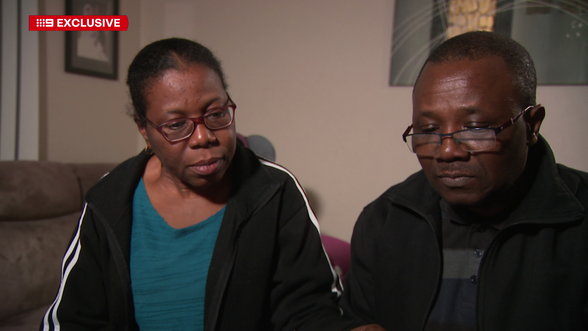 There, in April that year, Tomi's father, Matthew, claims he watched a female health worker examine her.