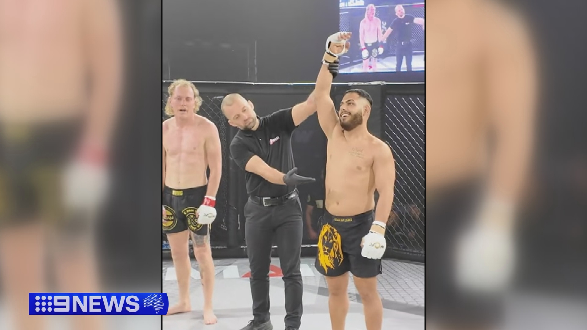 The ﻿25-year-old is a local construction worker, MMA fighter, and father of a one-year-old.