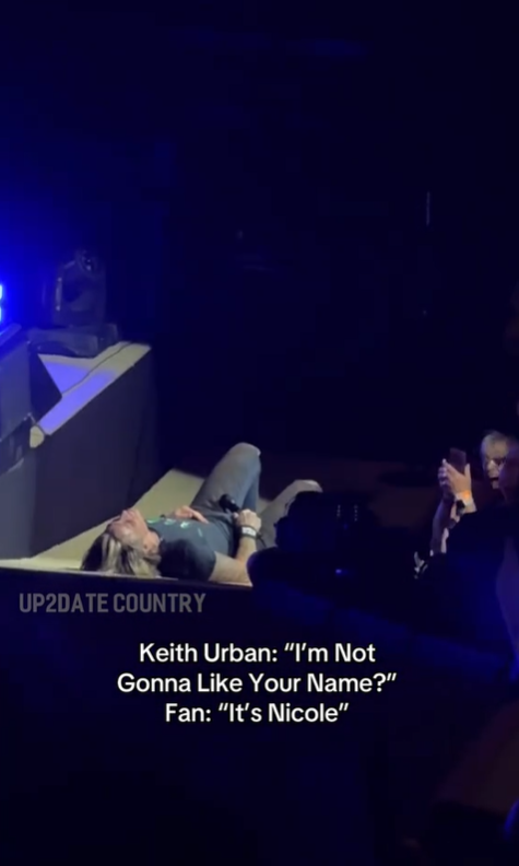 Keith Urban helps fan announce pregnancy during concert
