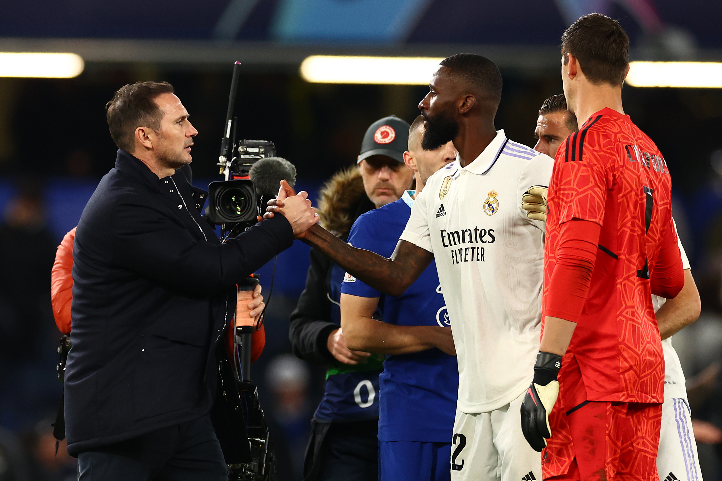 Real Madrid saved by Benzema & Courtois again as Super Cup semi-final  heroics secure shootout win over Valencia