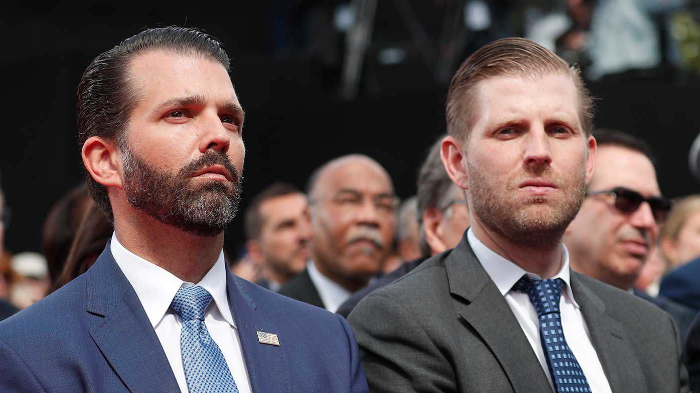Donald Jr and Eric Trump now run the Trump Organisation.
