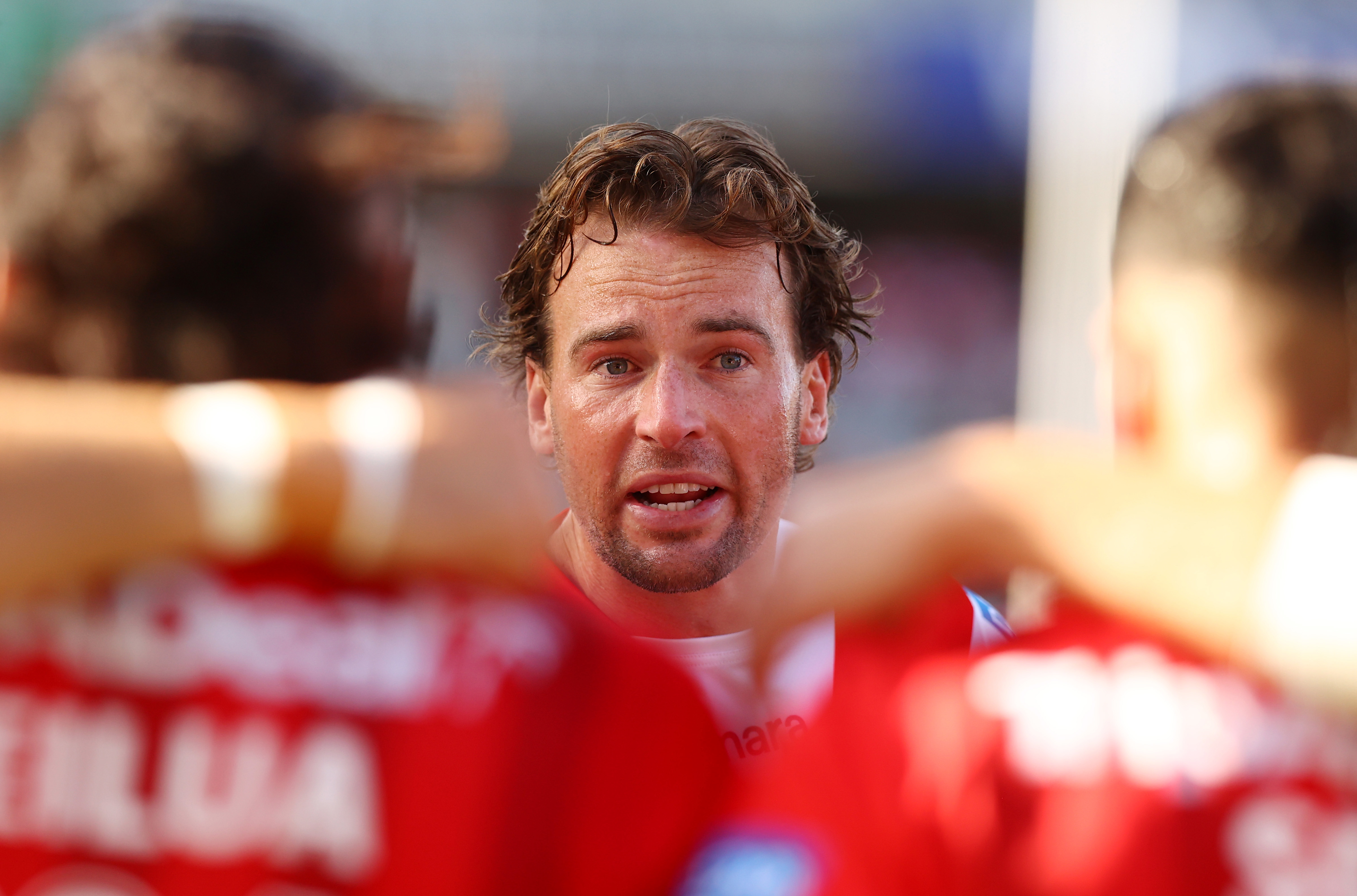 WOLLONGONG, AUSTRALIA - MARCH 14: Clinton Gutherson of the Dragons its pictured before the round two NRL match between St George Illawarra Dragons and Melbourne Storm at WIN Stadium, on March 14, 2026, in Wollongong, Australia. (Photo by Mark Nolan/Getty Images)