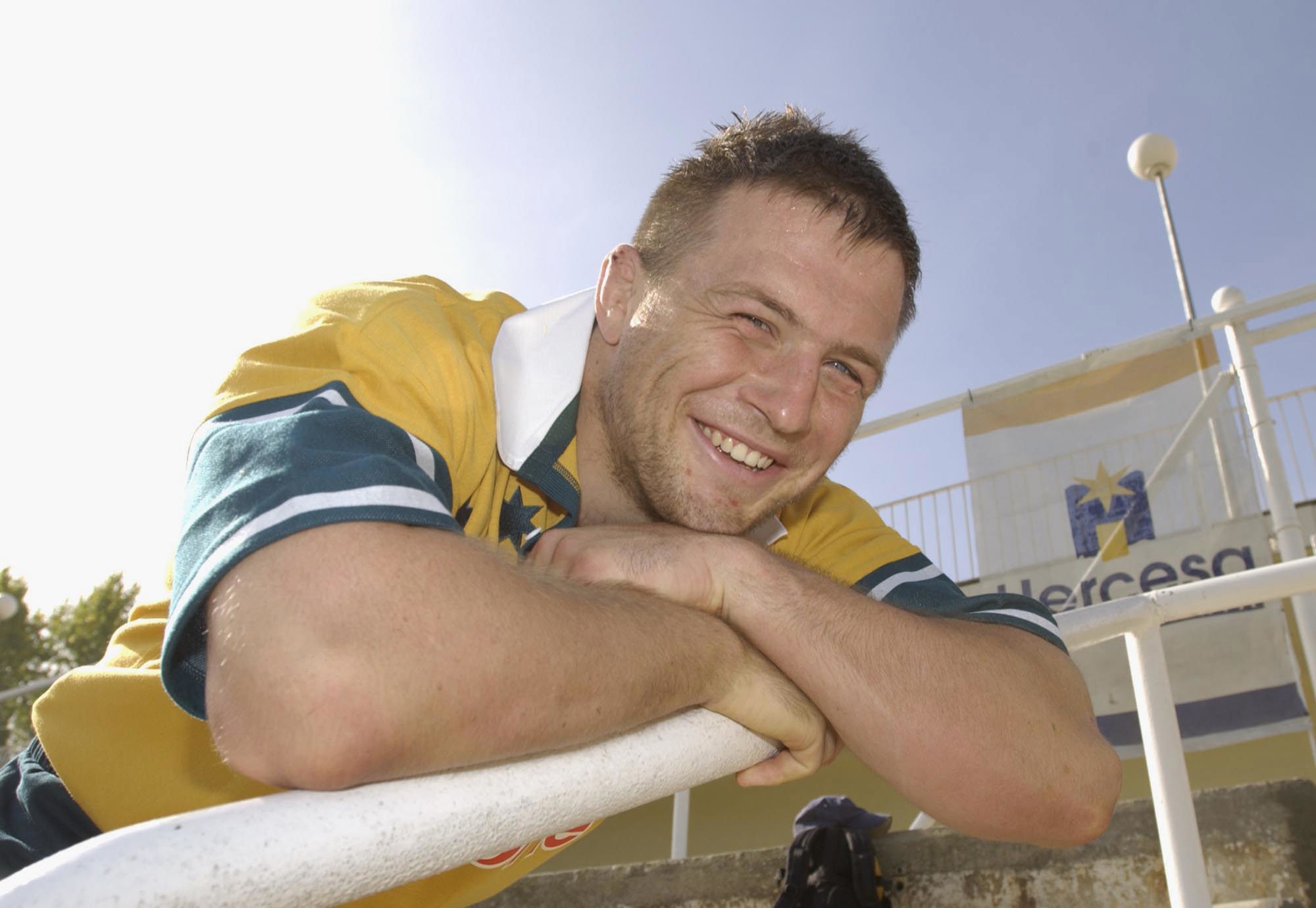 Wallabies prop Ben Darwin.