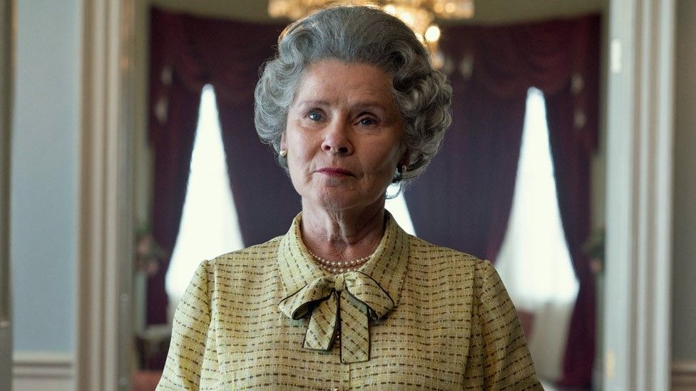 Imelda Staunton takes over from Olivia Colman as Queen Elizabeth in the fifth and sixth series of The Crown
