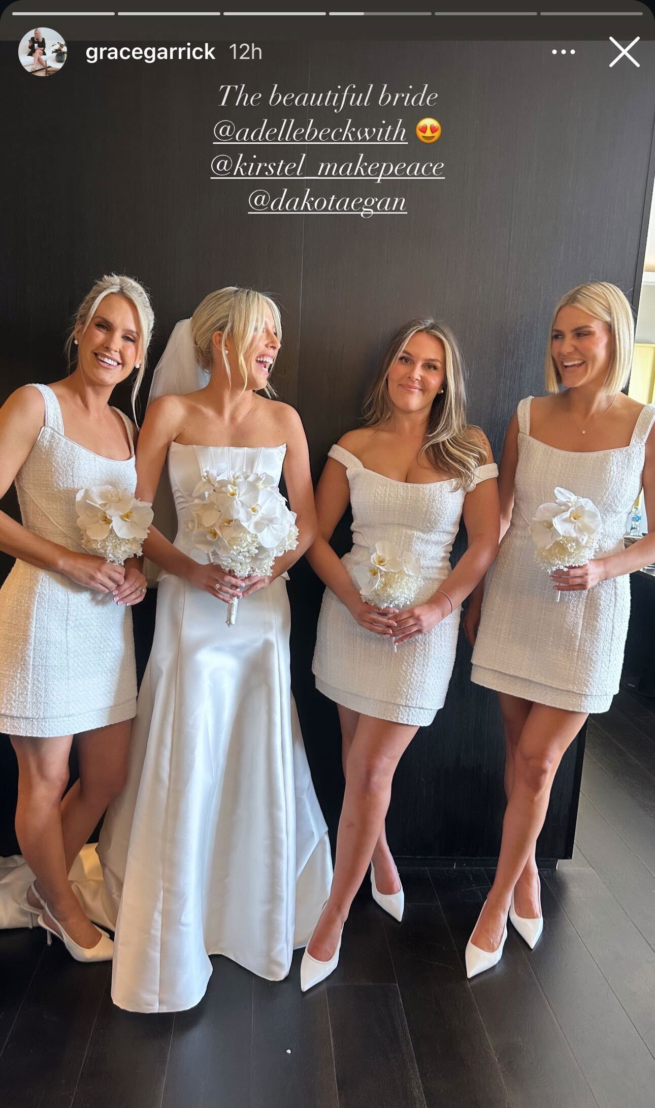 Adelle Beckwith married AFL star Lachie Whitfield