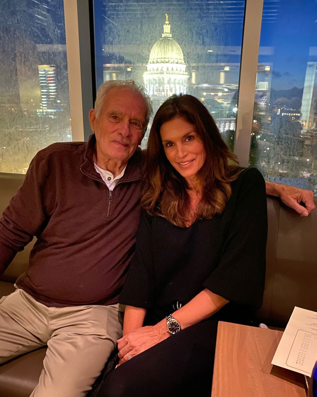 cindy crawford father john