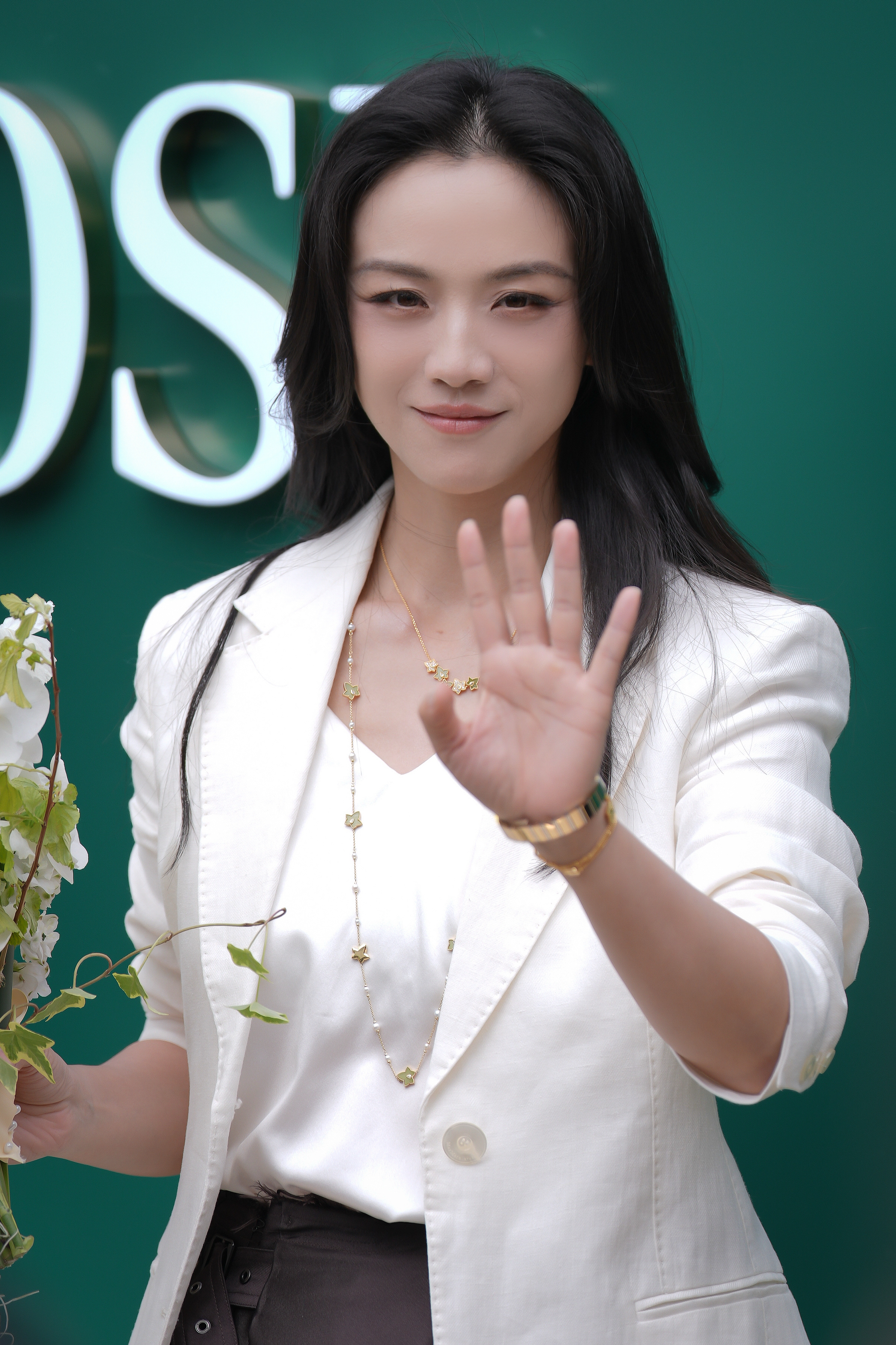 Actress Tang Wei attends Lola Rose event on May 8, 2025 in Beijing, China.