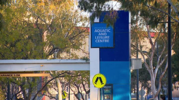 Eight children and an adult were taken to hospital after a chemical incident at a pool in Melbourne last night.