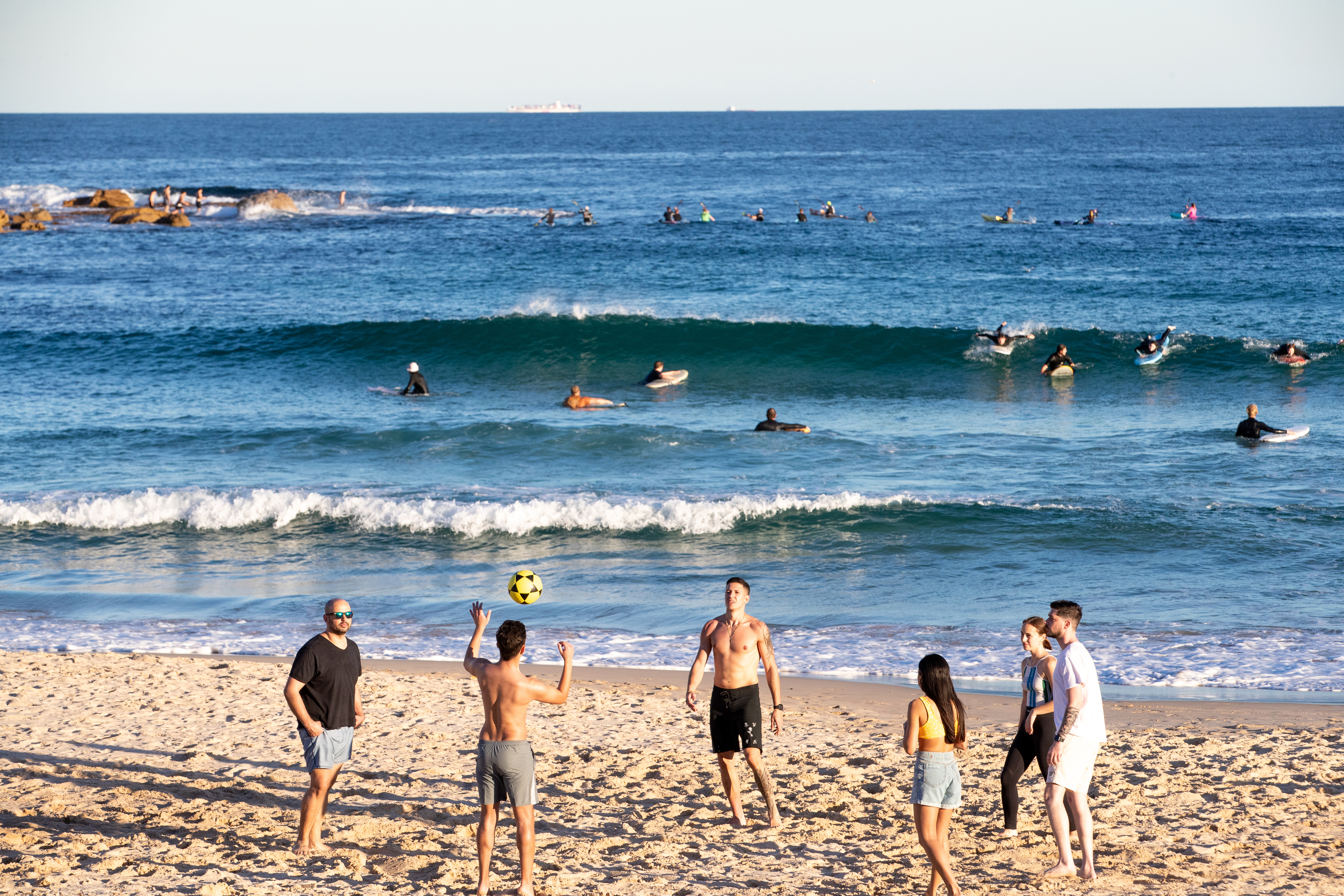 Daily life at Bondi Beach. July 31st , 2023.