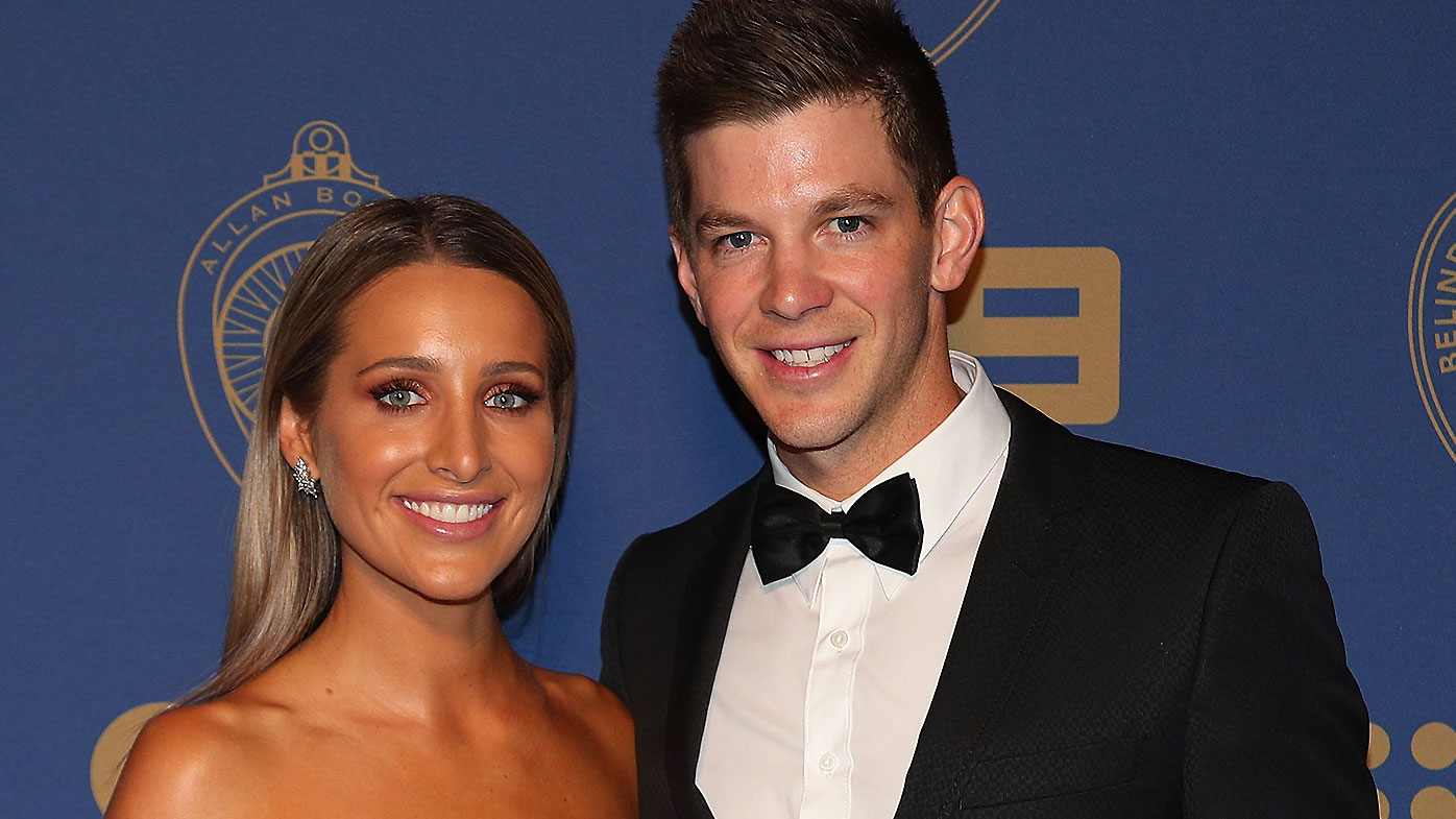 Tim Paine and wife Bonnie