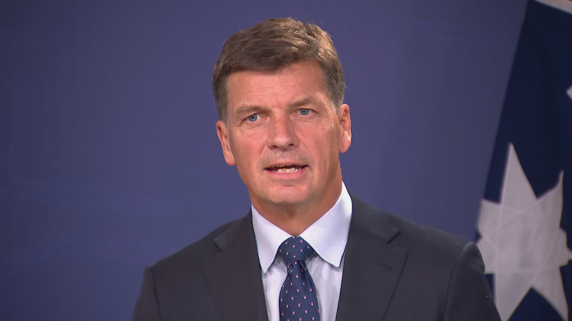 Shadow treasurer Angus Taylor addresses superannuation changes.