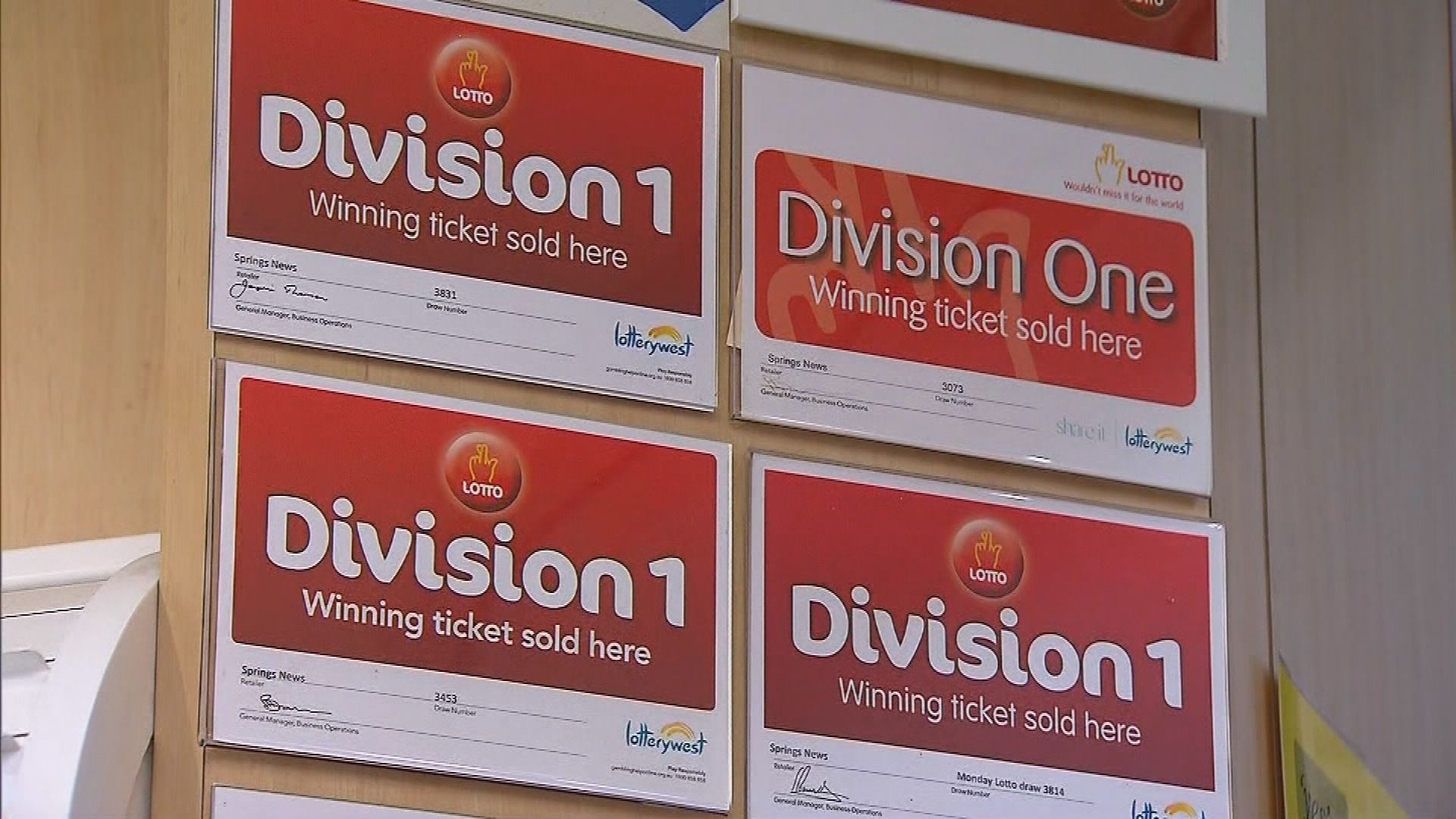 Lotto results WA father wins 40 million Powerball after finding