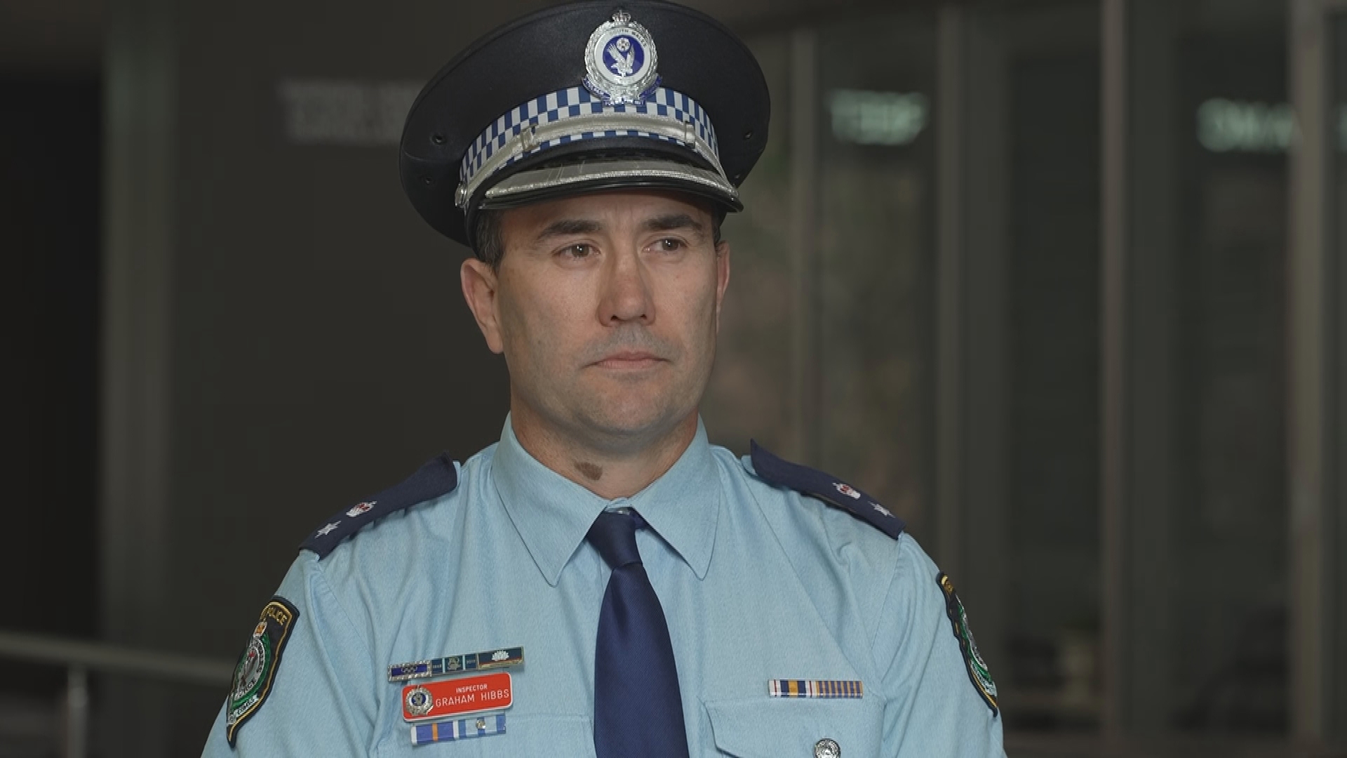 Acting Superintendent Graham Hibbs.