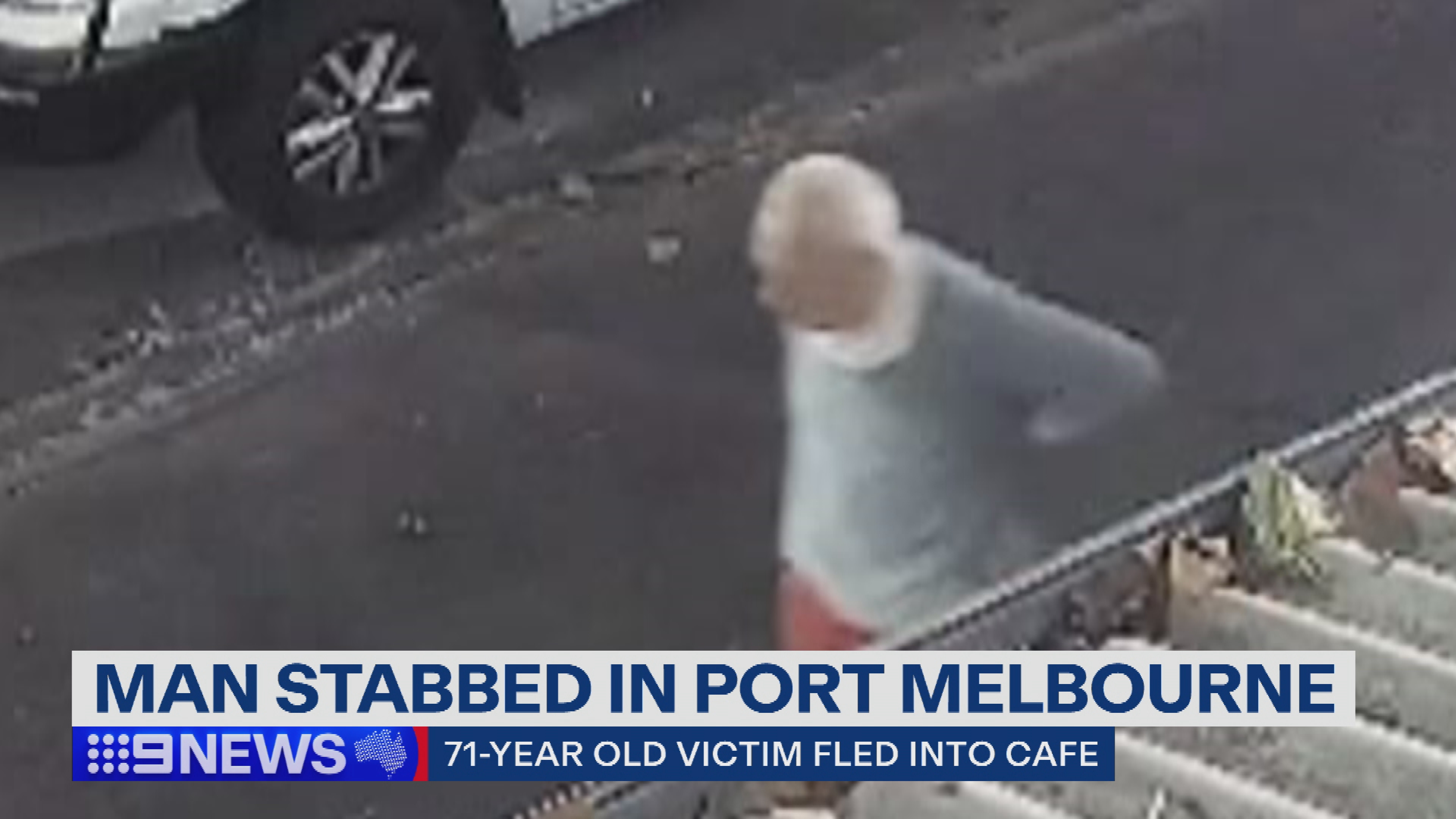 Port Melbourne stabbing March 20.