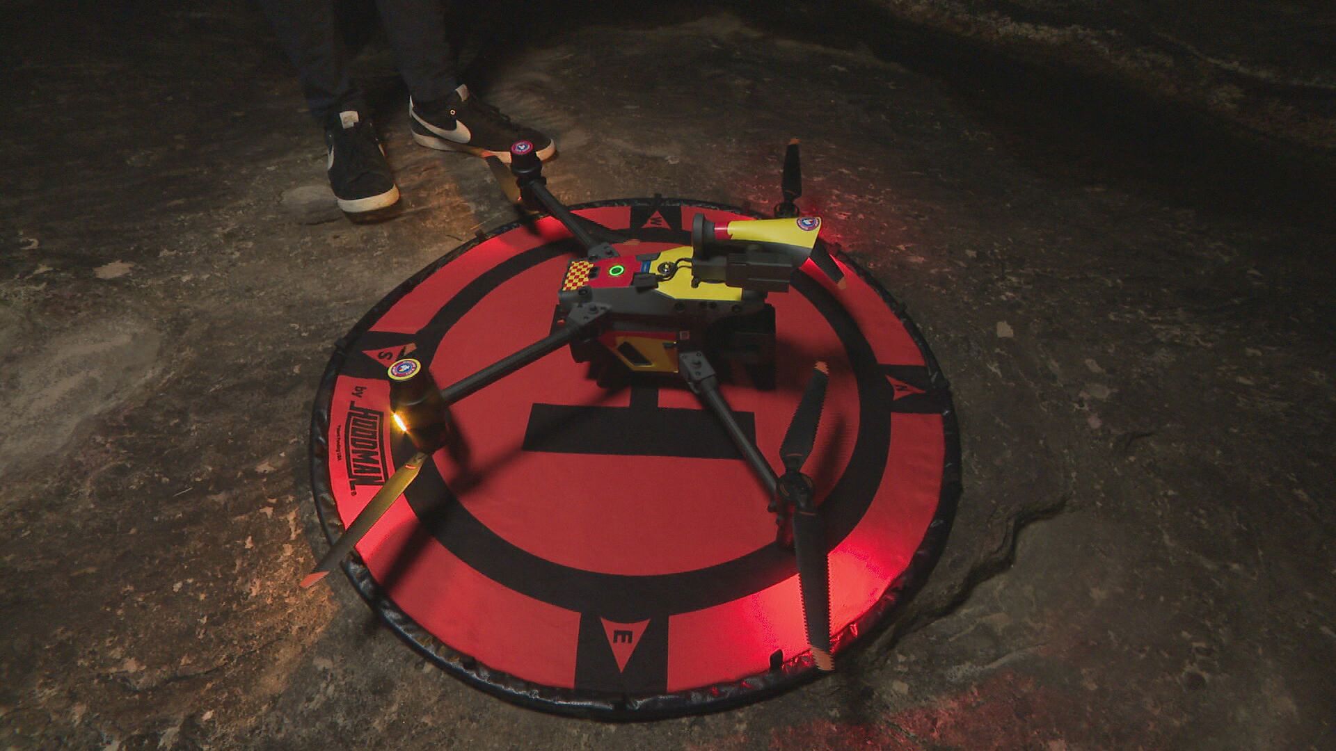Surf Life Saving NSW launches drones with new technology giving them the ability to perform night rescues.