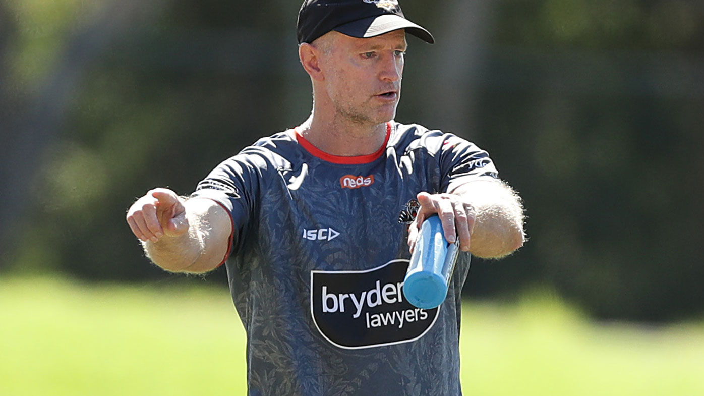 Wests Tigers coach Michael Maguire.