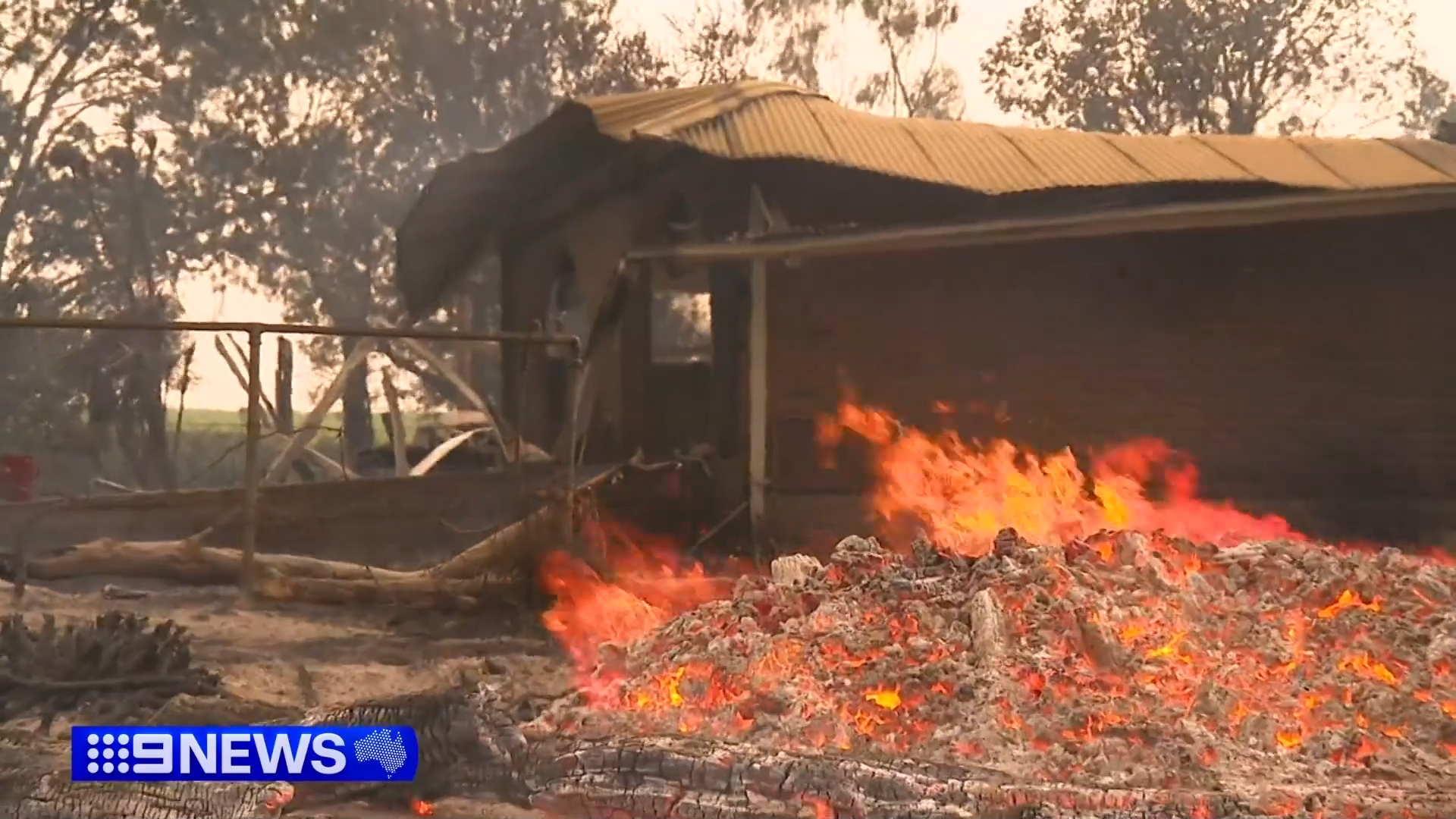 Thrower's home was destroyed in the devastating blaze, leaving him with next to nothing.