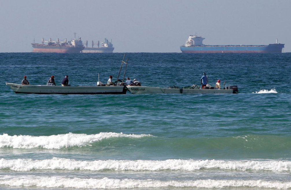 The Strait of Hormuz.