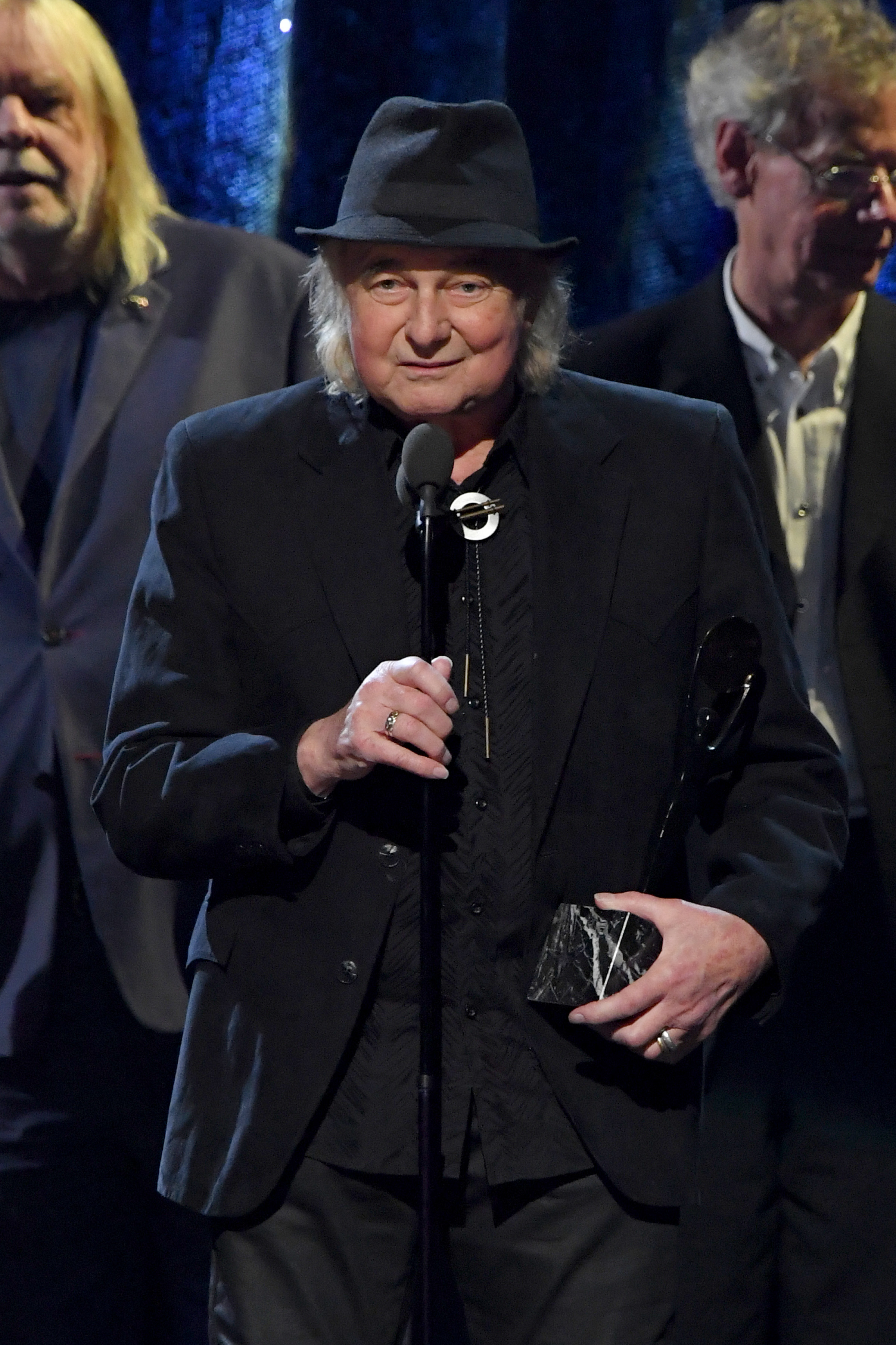 Inductee Alan White of Yes onstage at the 32nd Annual Rock & Roll Hall Of Fame Induction Ceremony in 2017.